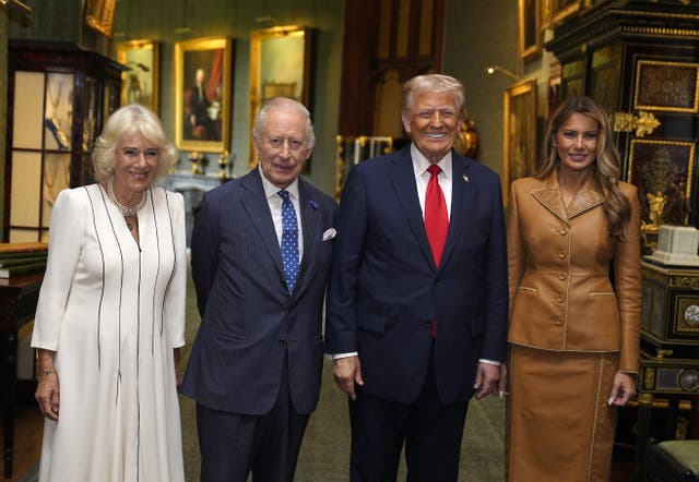 <p>El año pasado, Donald Trump y su esposa, Melania, realizaron una segunda visita de Estado sin precedentes al Reino Unido, que incluyó una visita al castillo de Windsor.</p>