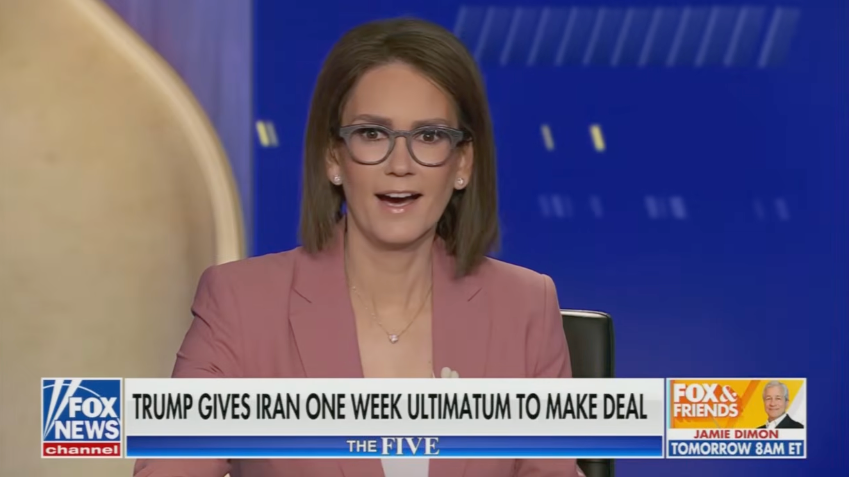 Jessica Tarlov can barely contain her disbelief at Gutfeld's defense of Trump