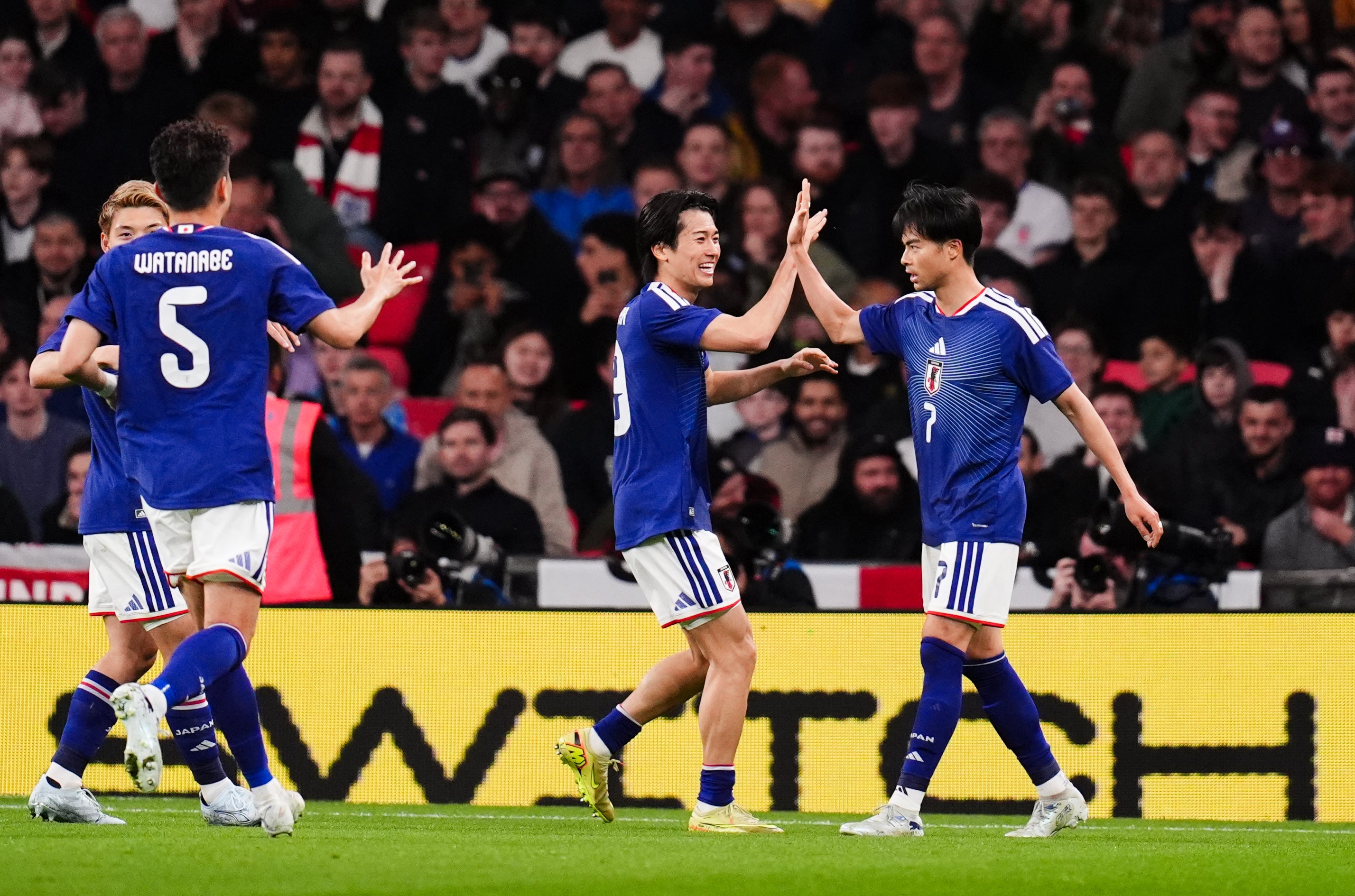 England vs Japan LIVE: Visitors lead and strike crossbar in pre-World Cup friendly