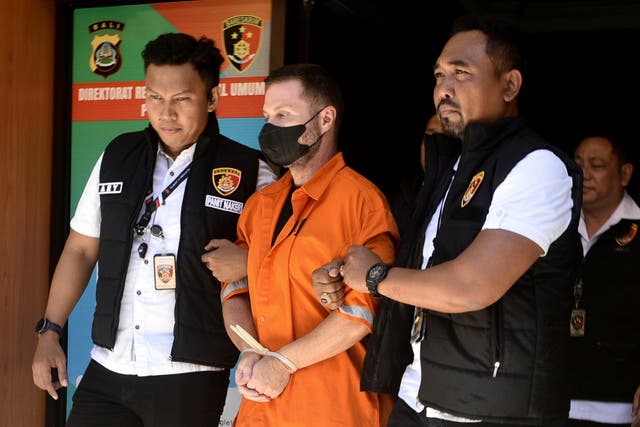 INDONESIA-ESCOCÉS ARRESTADO