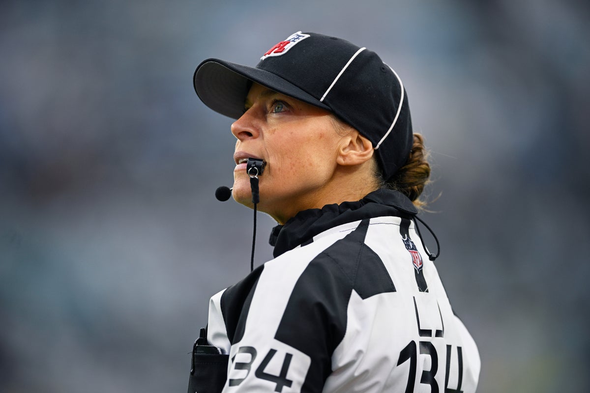 Pioneering female NFL official sues league over her treatment and firing Pioneering female NFL official sues league over her treatment and firing