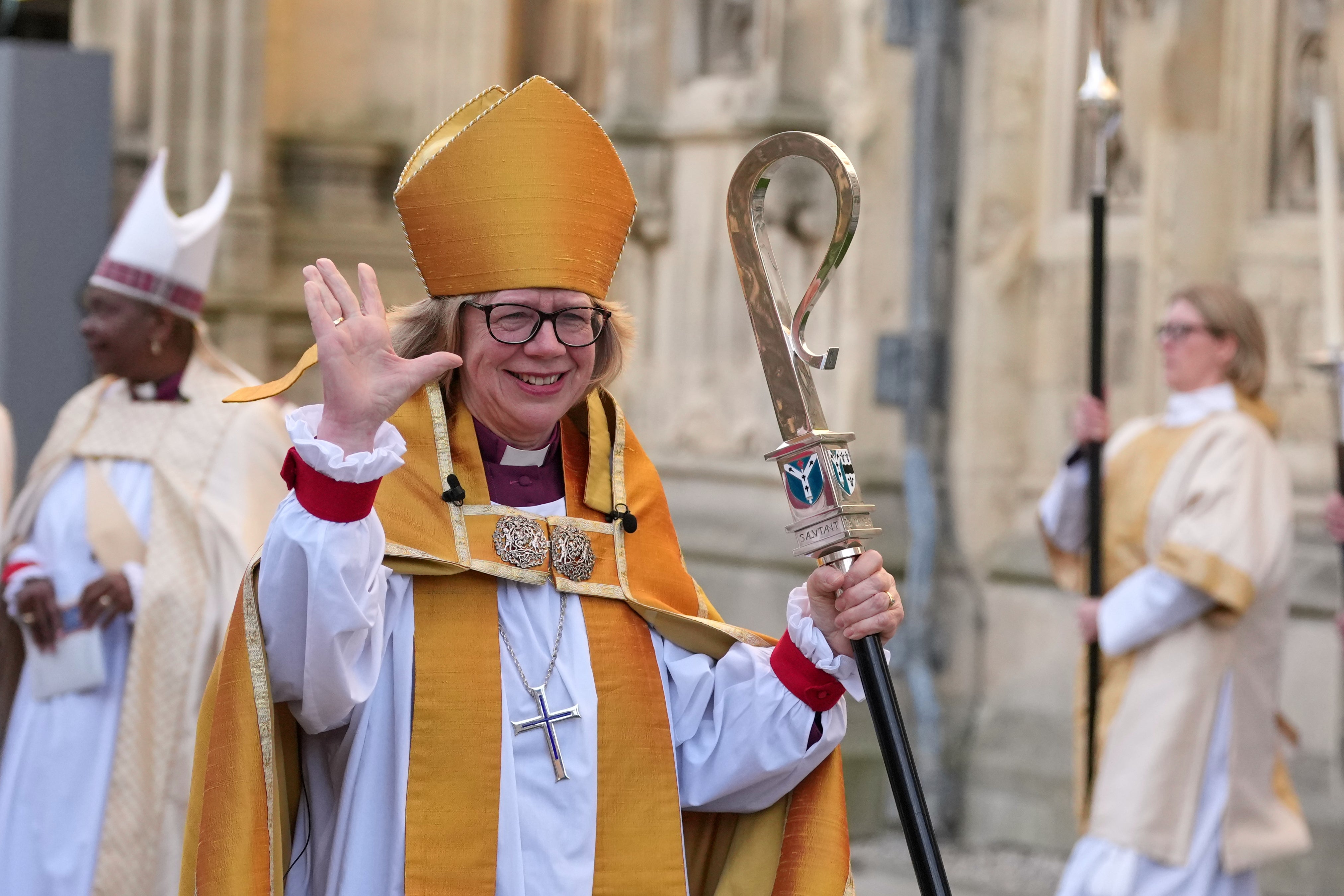 The Archbishop of Canterbury, Dame Sarah Mullally