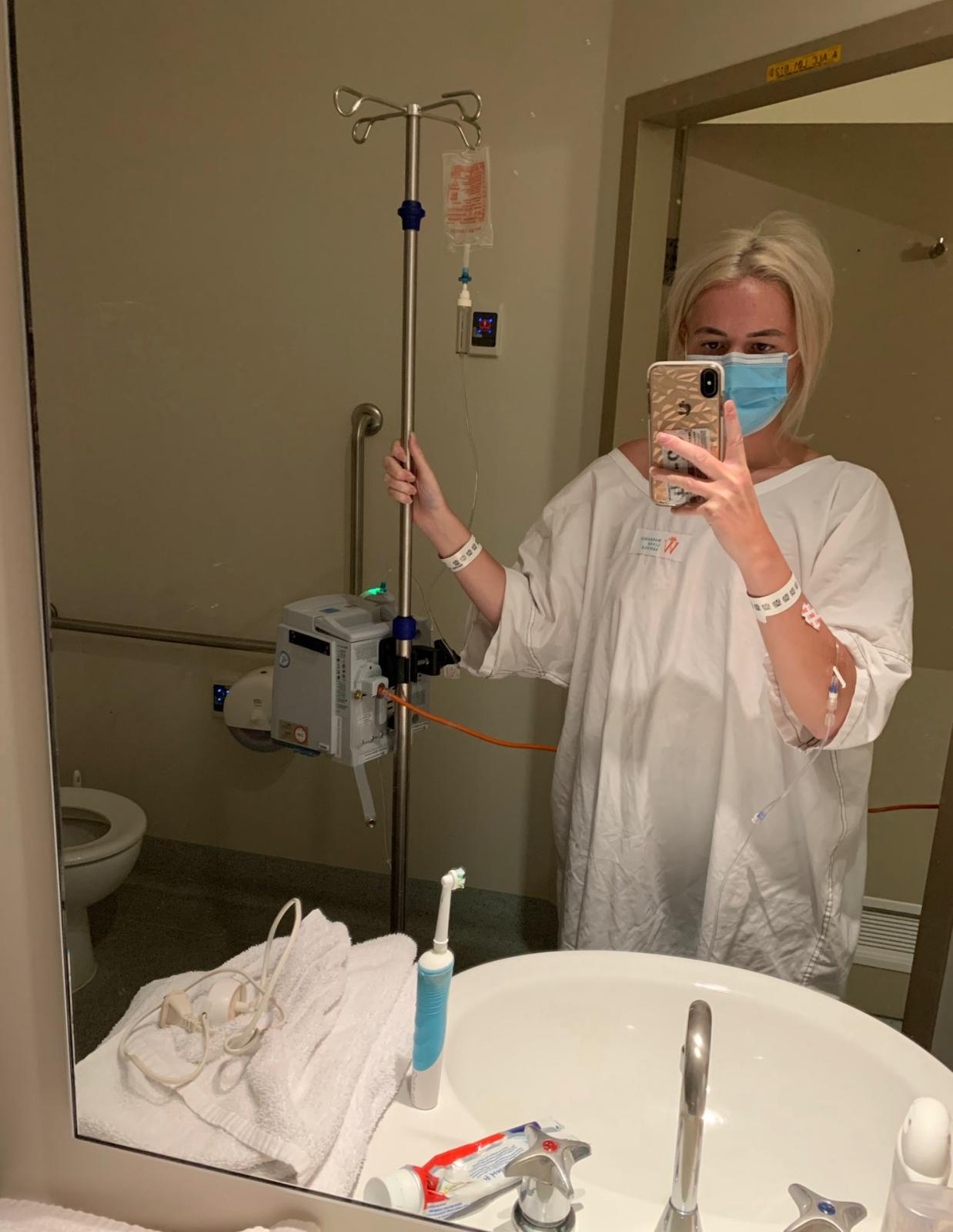 Charlotte was diagnosed with Stage 3B bowel cancer, with the cancer having spread to her lymph nodes