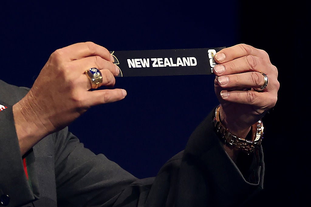 New Zealand are the only team from Oceania at this summer's World Cup