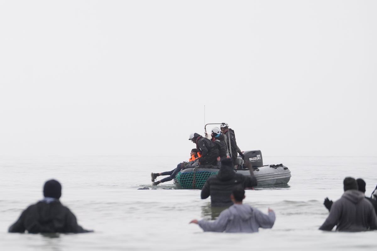 Two migrants reported dead in Channel crossing as small boats deal stalls