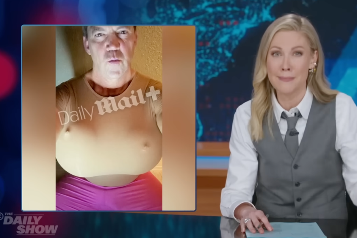 Komşular bomba fotoğraflara tepki verirken The Daily Show'dan Desi Lydic, Kristi Noem'in kocasını savunmaya geliyor