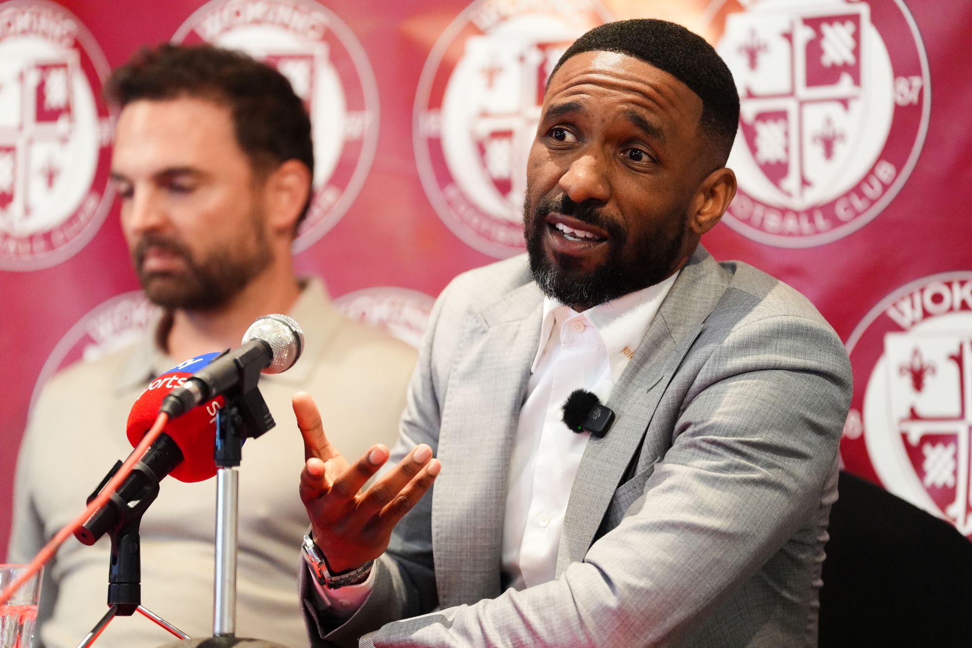 Defoe gave an introductory press conference to lay out his vision for the Cards