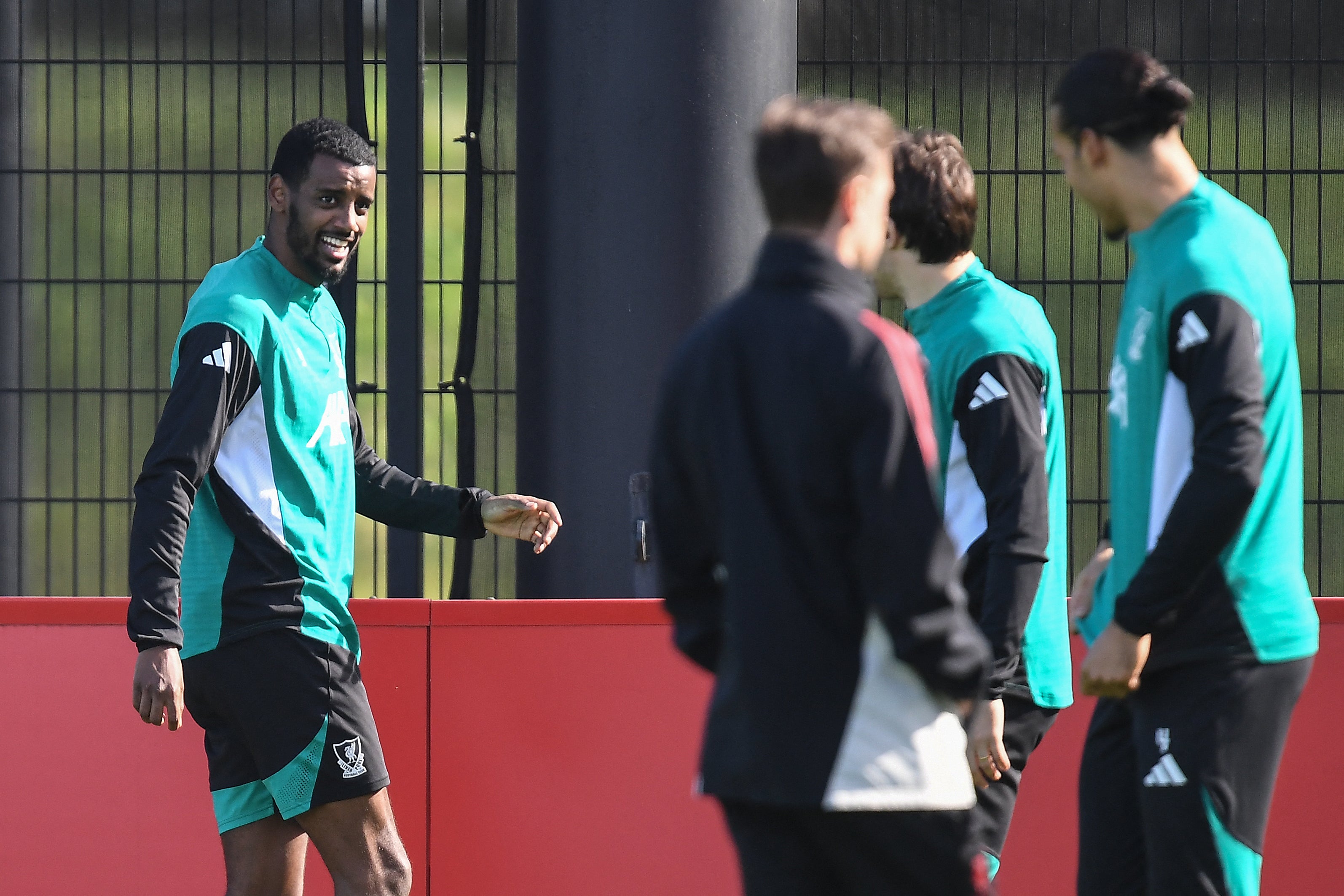 Alexander Isak will return to team training for Liverpool on Thursday