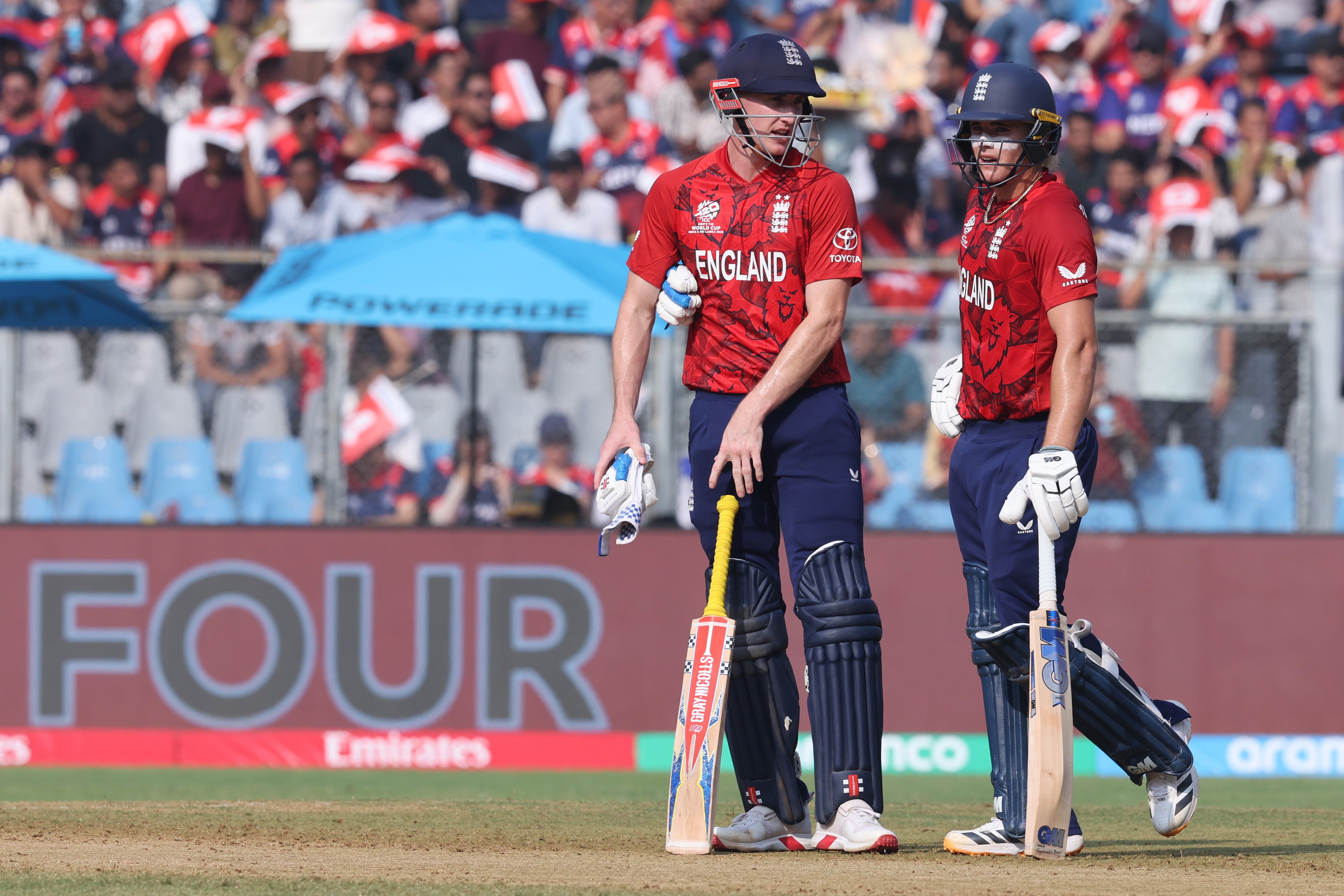 <p>Harry Brook (left) and Jacob Bethell have been cautioned by the Cricket Regulator</p>