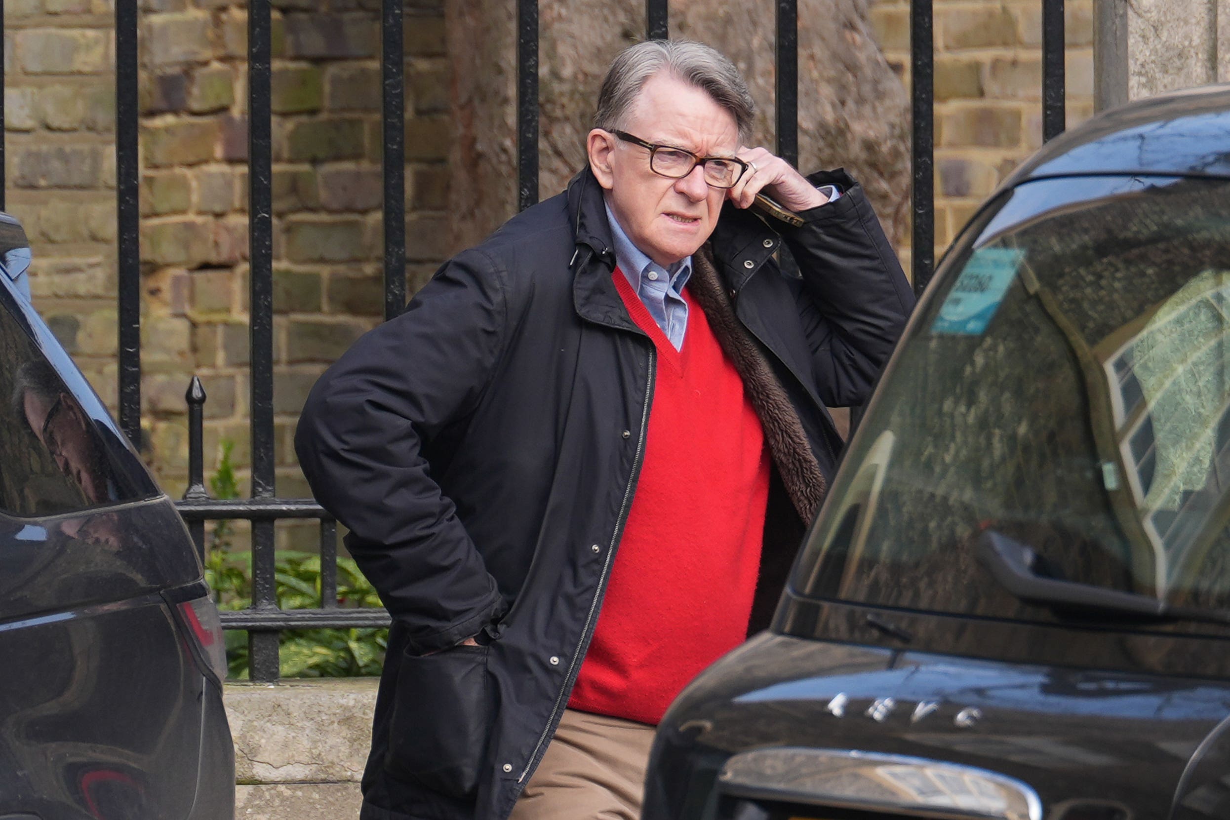 Mandelson to be hit with fine of up to £300 for urinating in the street