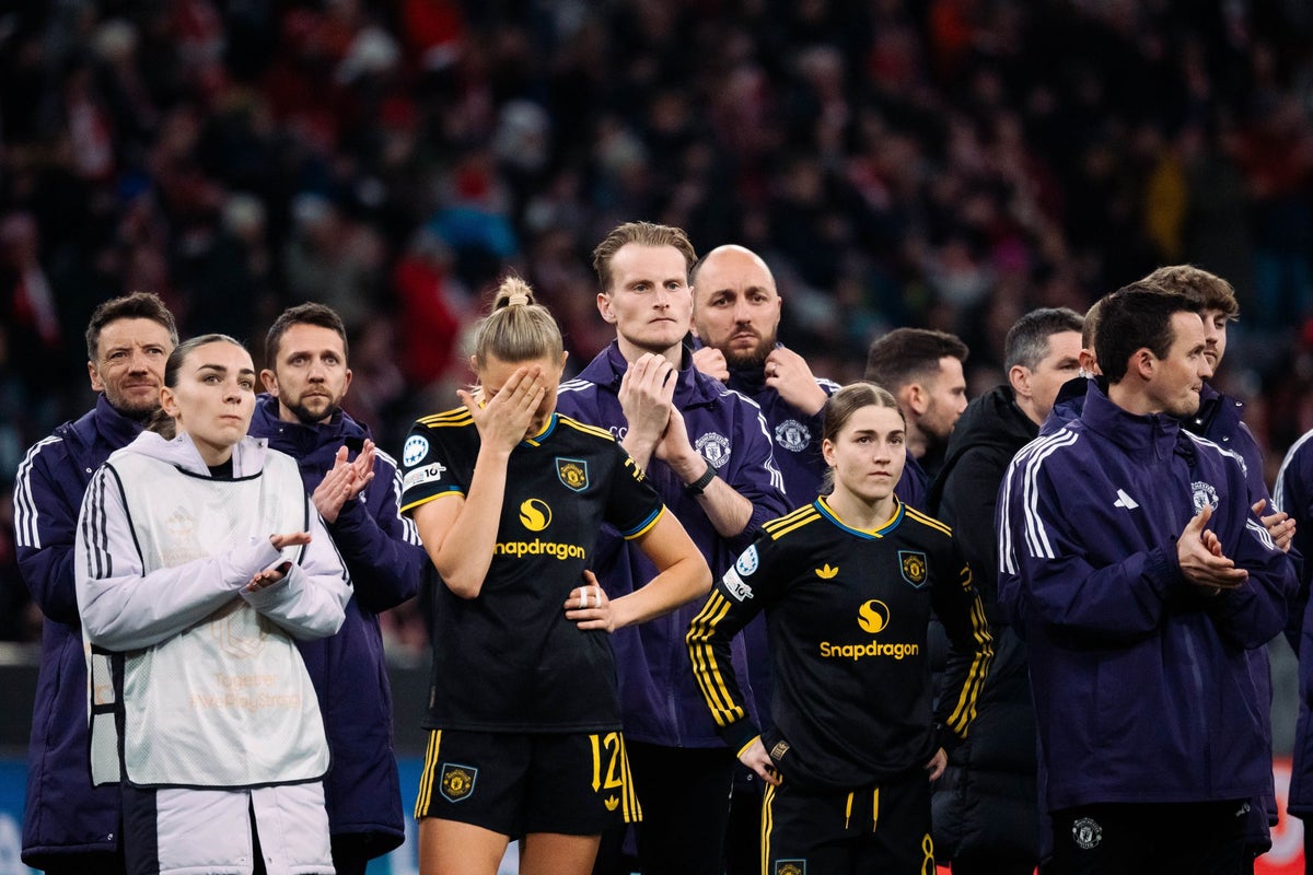 Late Bayern Munich goals see Man United exit Women’s Champions League