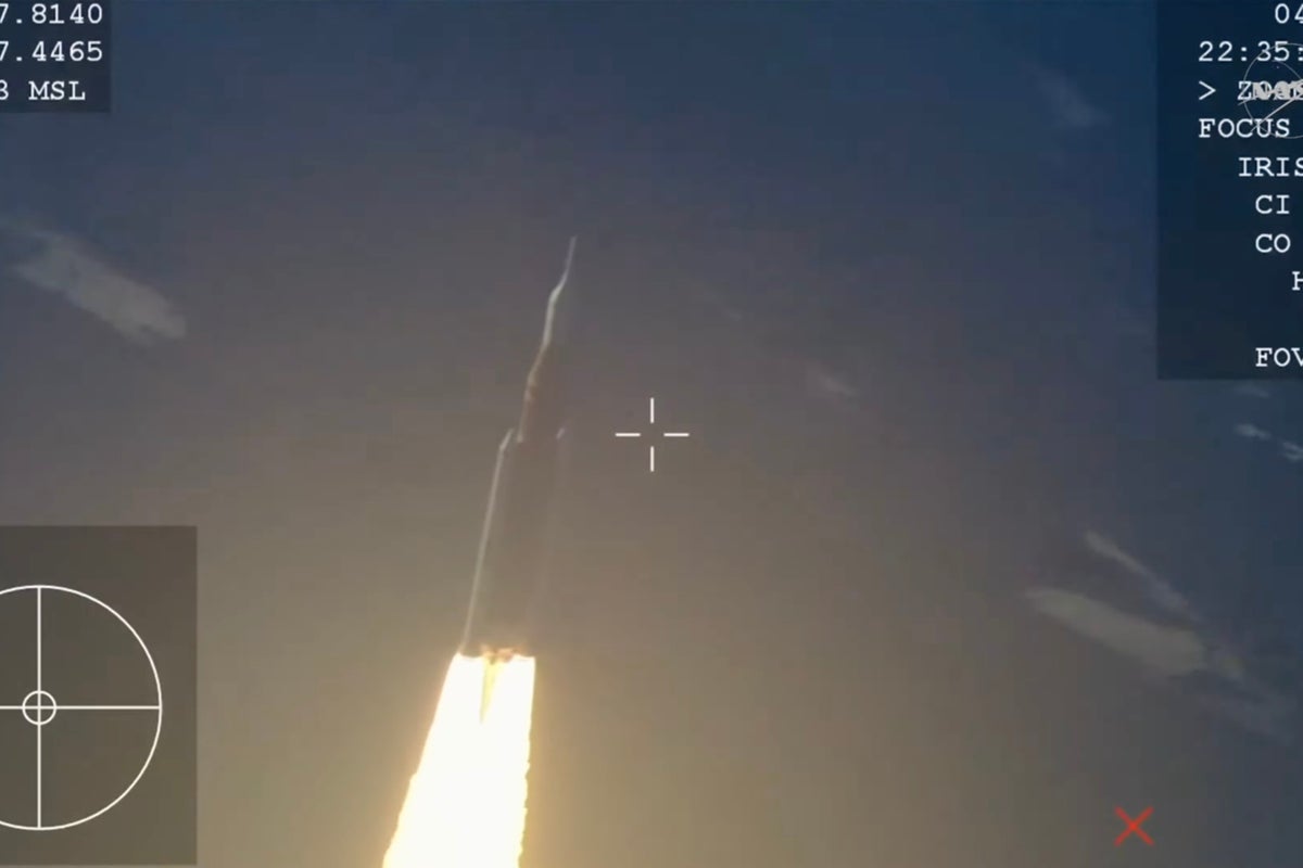 Artemis II live: Nasa astronauts officially on way to Moon as they describe ‘spectacular moment’ in space