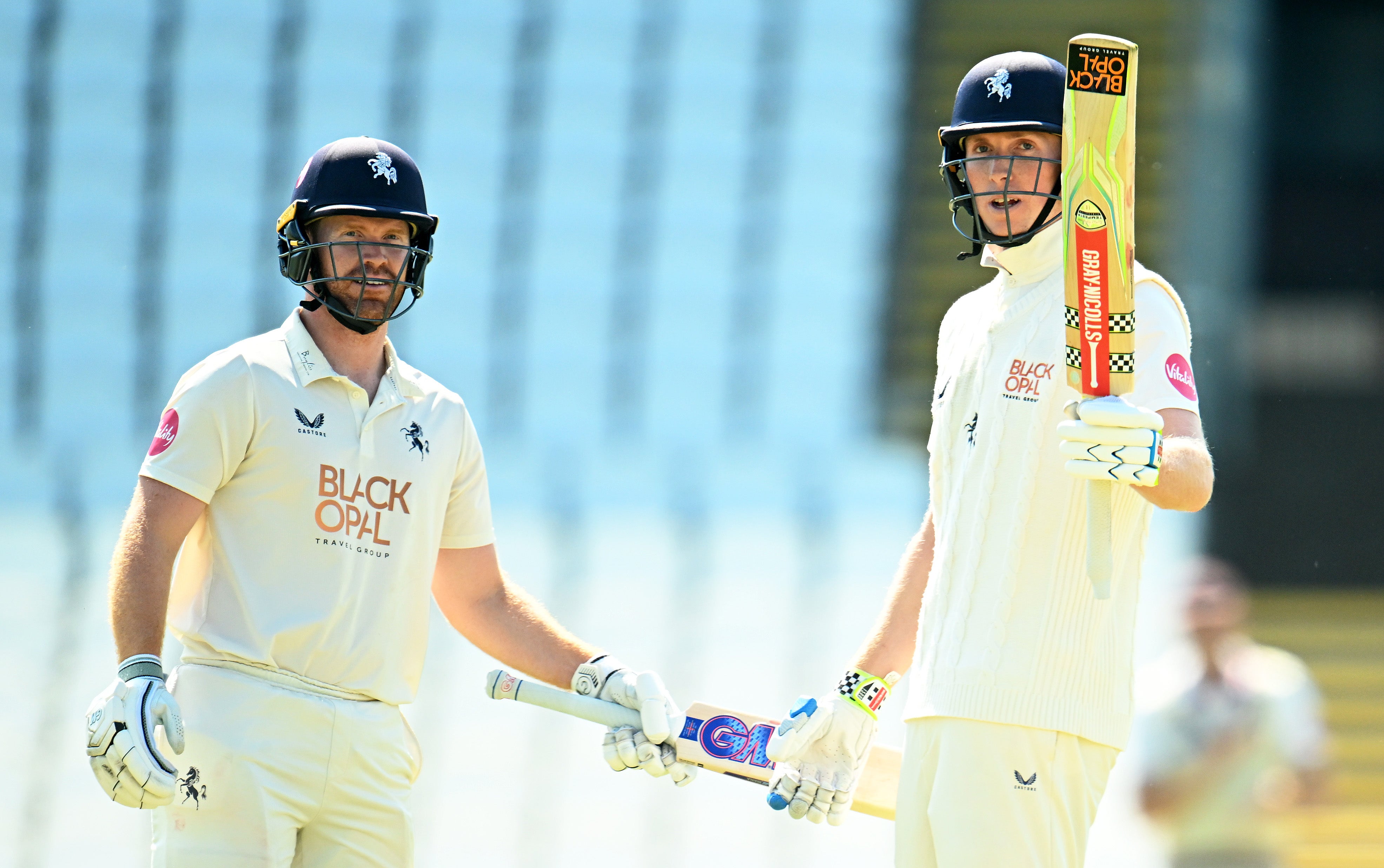 Zak Crawley (right) is set to start the season with a run of first-class games