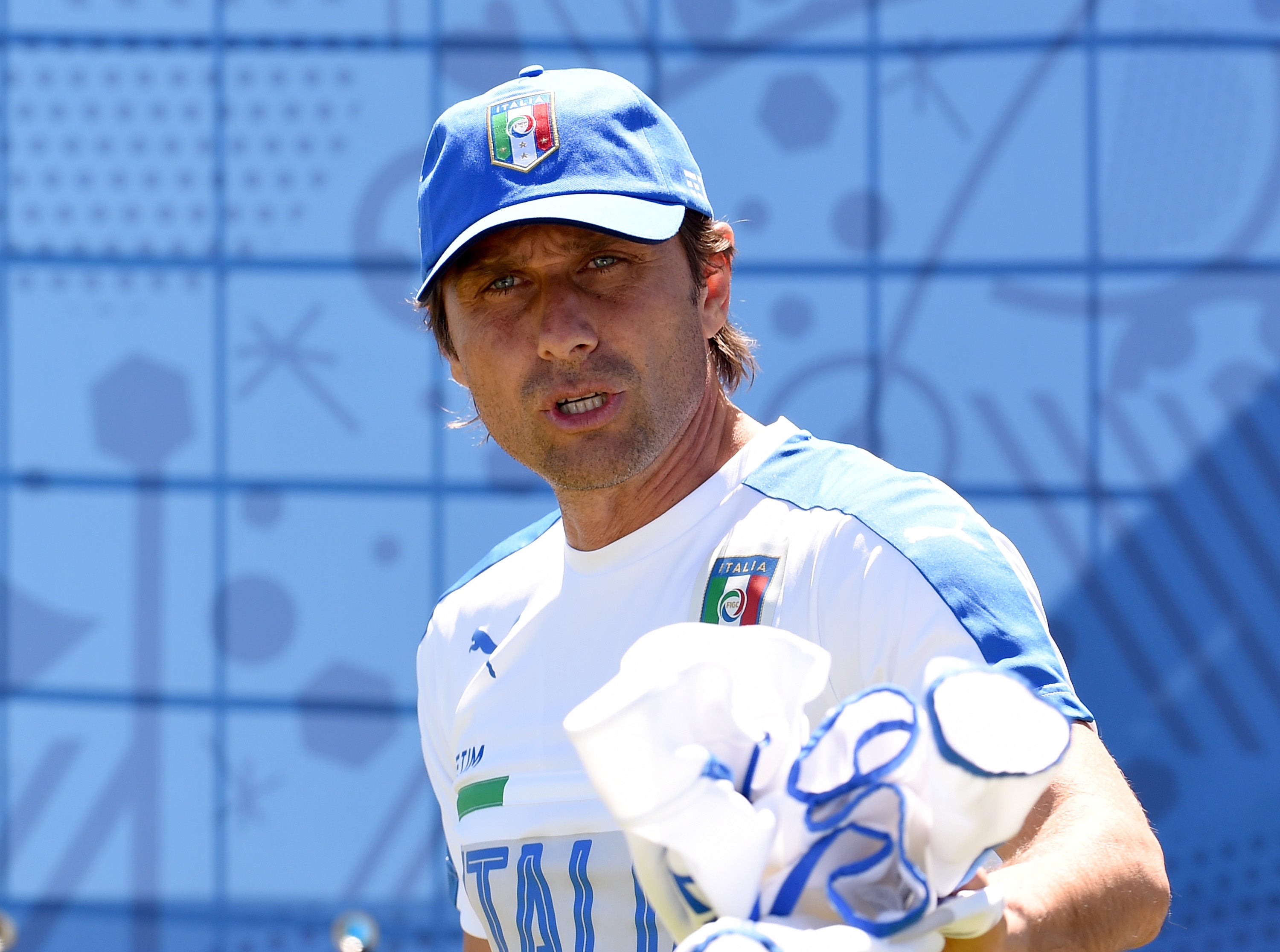 Antonio Conte managed Italy at Euro 2016