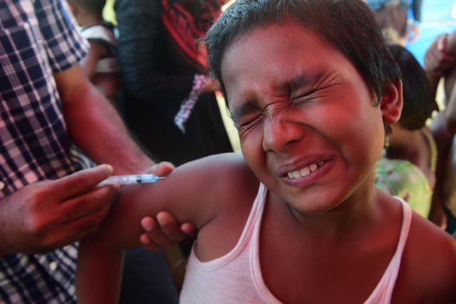 Bangladesh missed its last measles vaccine drive. Now dozens of children are dying