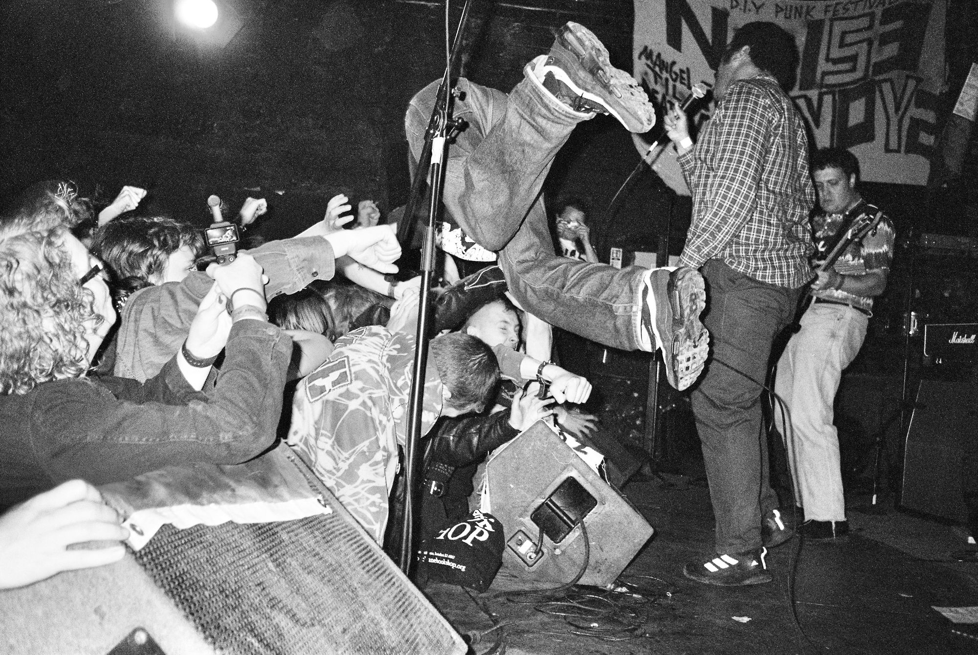 Punk project, Total Con, perform at The Lughole as part of its Noise Annoys Fest in 2025.