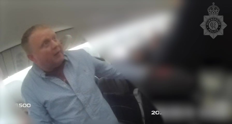 Robert Bush being arrested whilst boarding a flight. Funeral director Robert Bush has pleaded guilty at Hull Crown Court to 30 counts of preventing a lawful and decent burial over bodies found at his business, Legacy Funeral Directors, in 2024