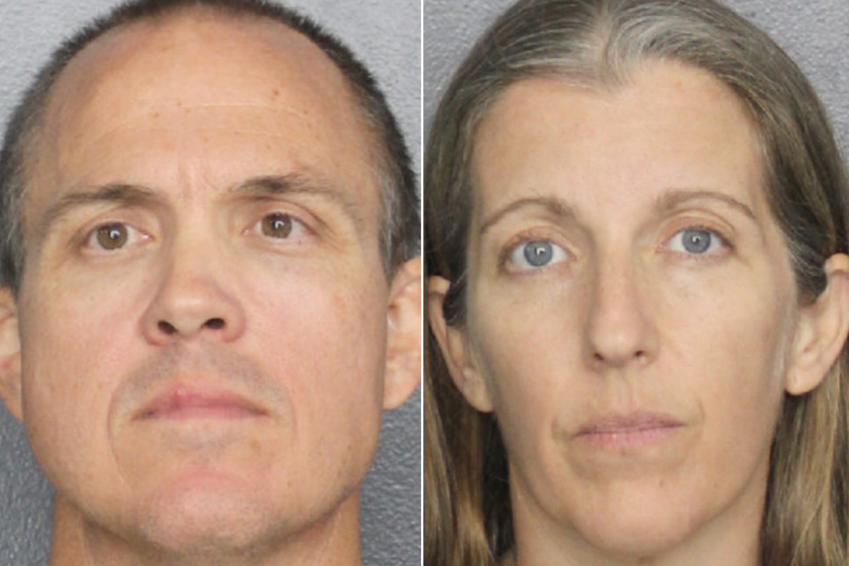 Florida firefighter and wife accused of locking 12-year-old daughter in a room for years – and claim it was a religious practice