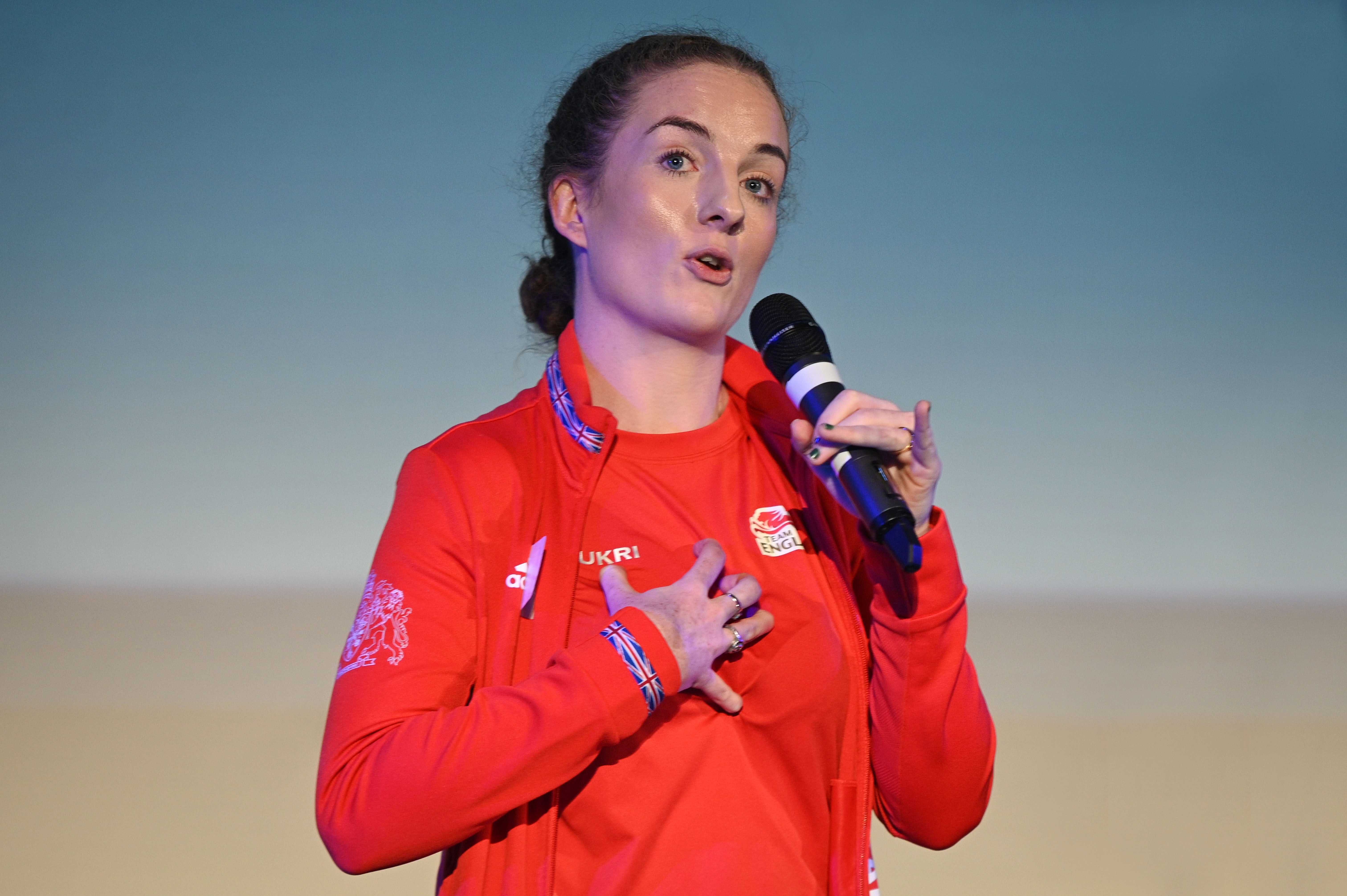 Siobhan speaking at Aspire Education Conference