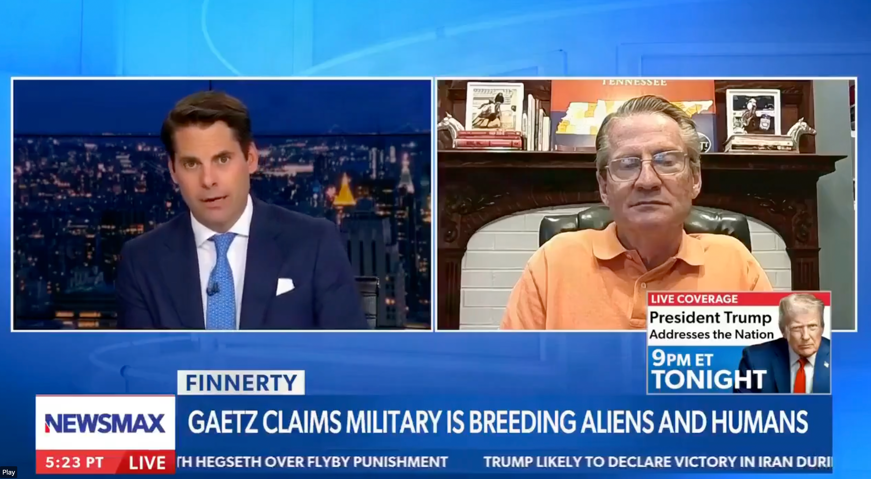 'If they would release the things that I’ve seen, you would stay up,' Burchett said. 'You’d be up at night worrying about or thinking about this stuff'