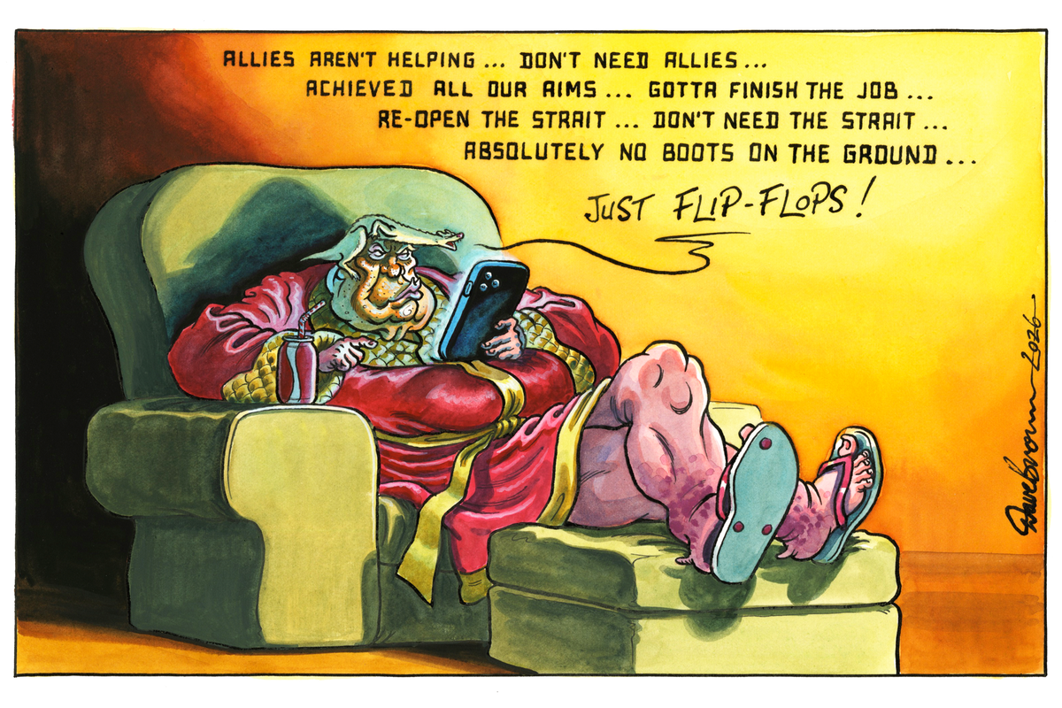 Losing a catastrophic war is no way for America to celebrate its 250th birthday