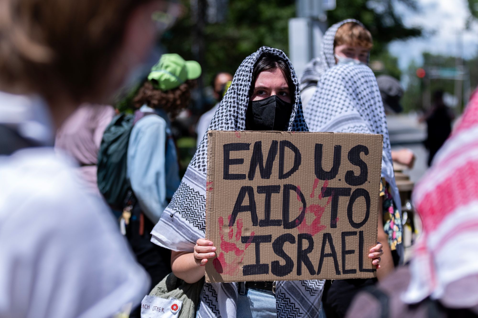 He navigated complex debates over free speech on campus, particularly during pro-Palestinian protests