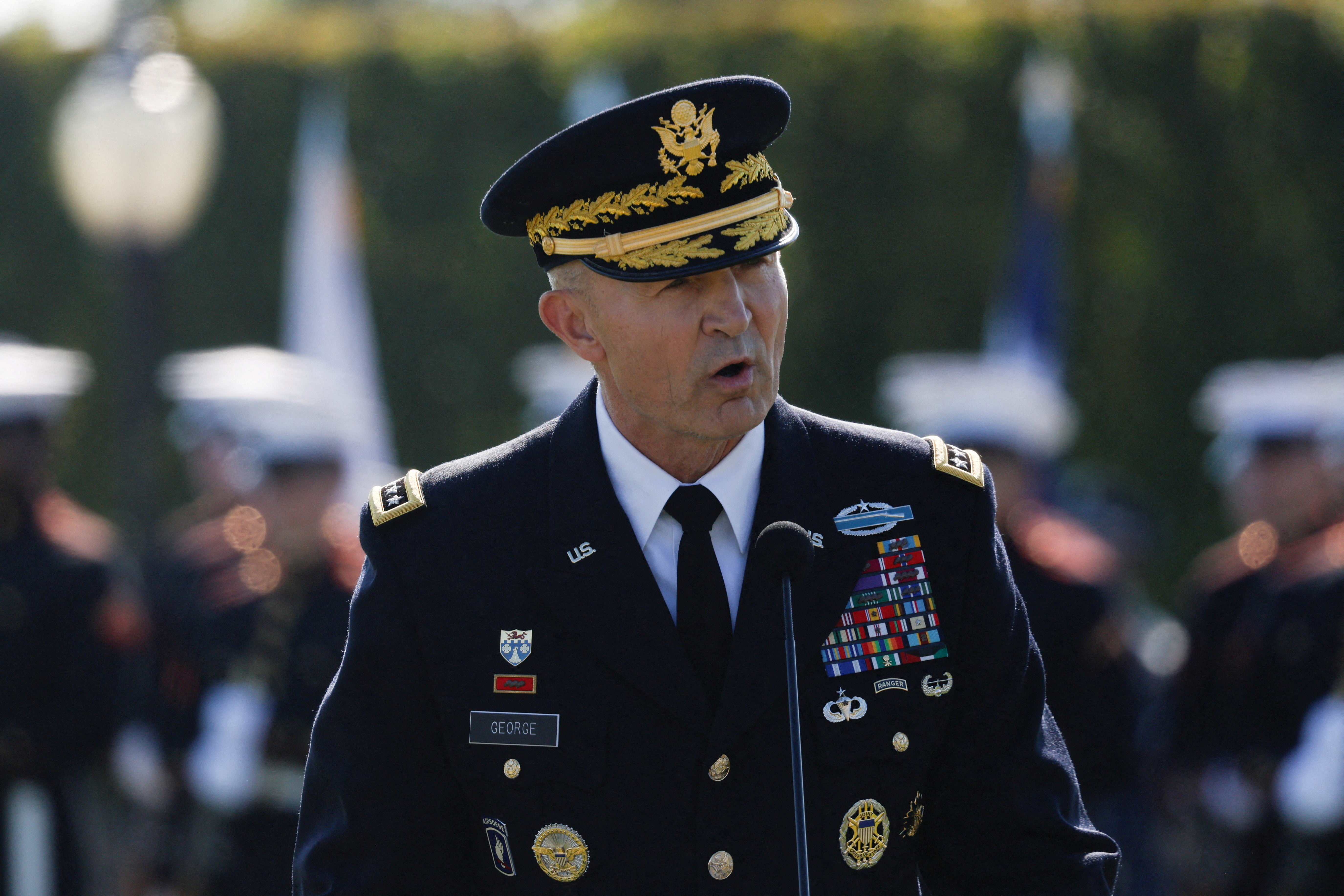 Army chief of staff Gen. Randy George’s dismissal a matter of weeks into the war was met with concern
