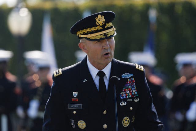 Army chief of staff Gen. Randy George’s dismissal a matter of weeks into the war was met with concern