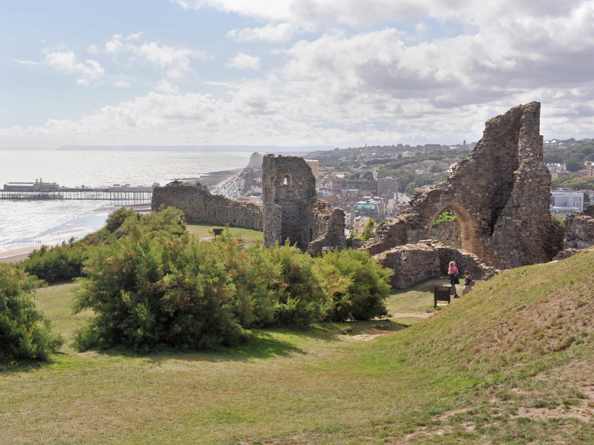 Hastings Castle will also benefit from the new funding