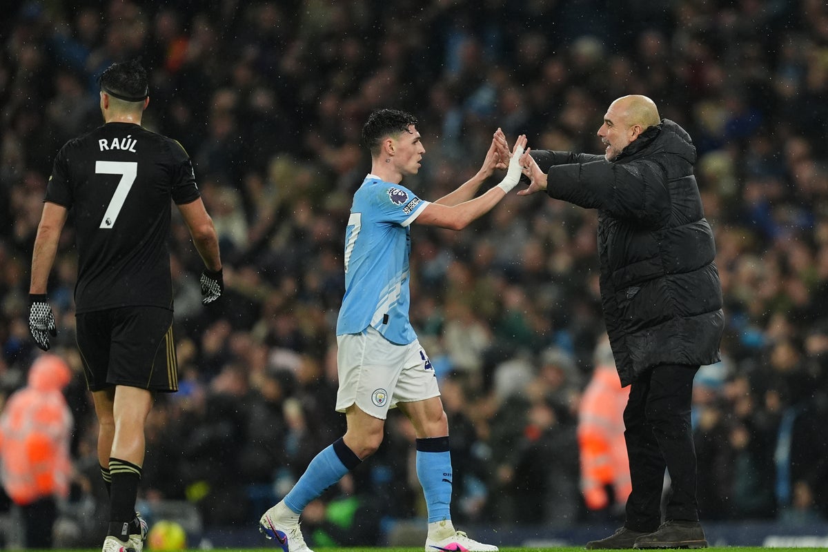 Pep Guardiola has ‘zero’ concern over Phil Foden’s form despite struggles for club and country