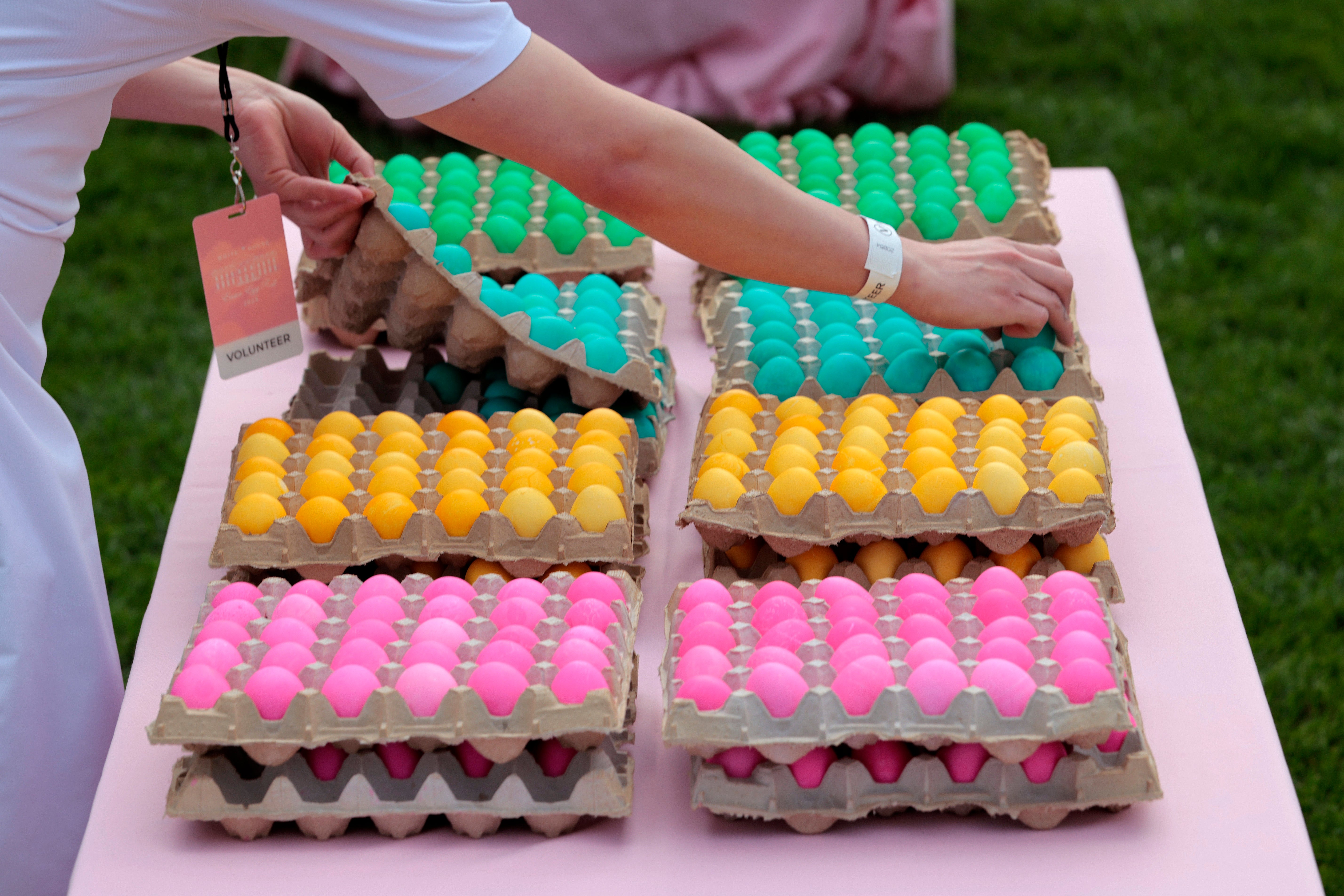 Easter egg dyes are made using petroleum and are the same food coloring that the Trump administration has been working to remove from the U.S. food supply. But the dyes are still generally looked at as safe