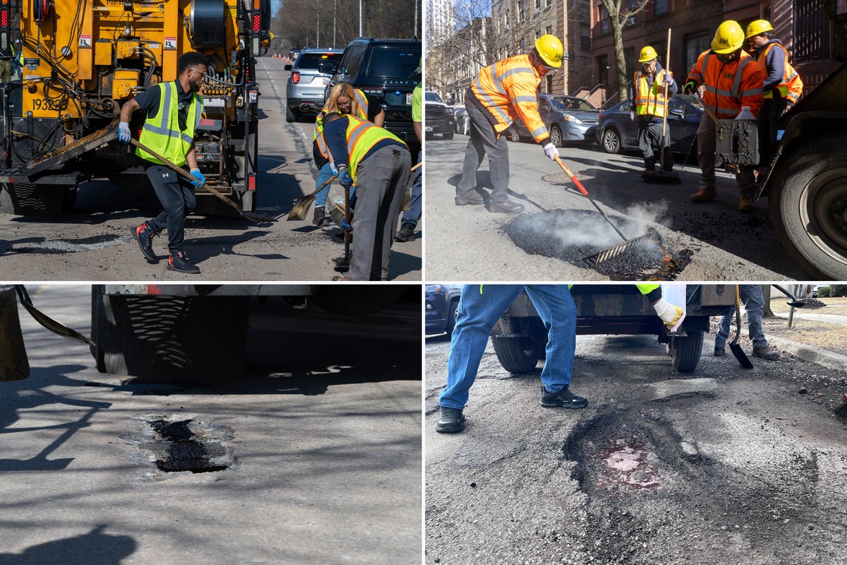 After a brutal winter, many cities are facing the same problem: Potholes – UK Times After a brutal winter, many cities are facing the same problem: Potholes – UK Times