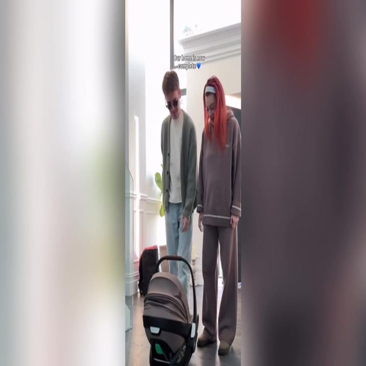 Watch as Dianne Buswell and Joe Sugg welcome their newborn ...