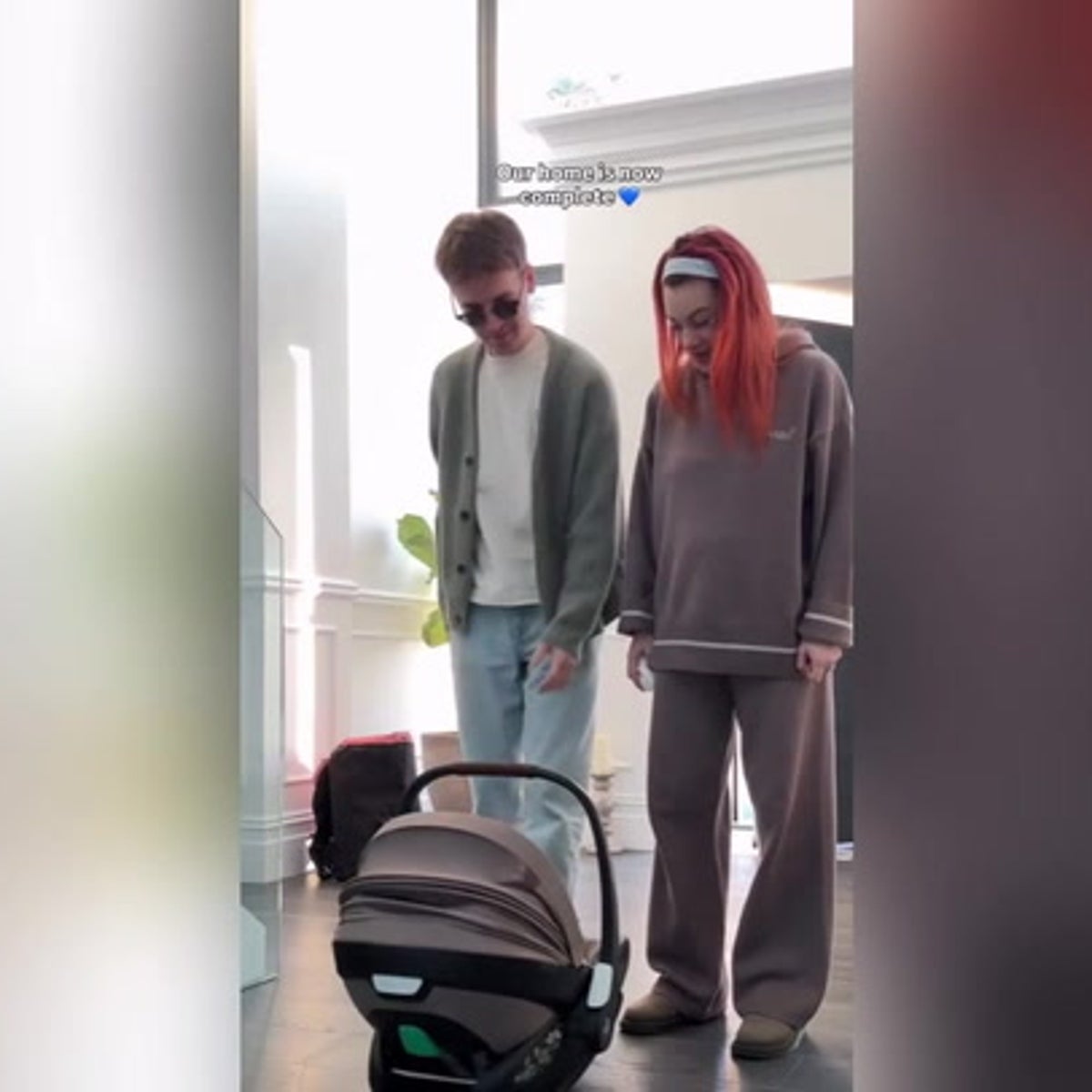 Watch as Dianne Buswell and Joe Sugg welcome their newborn ...