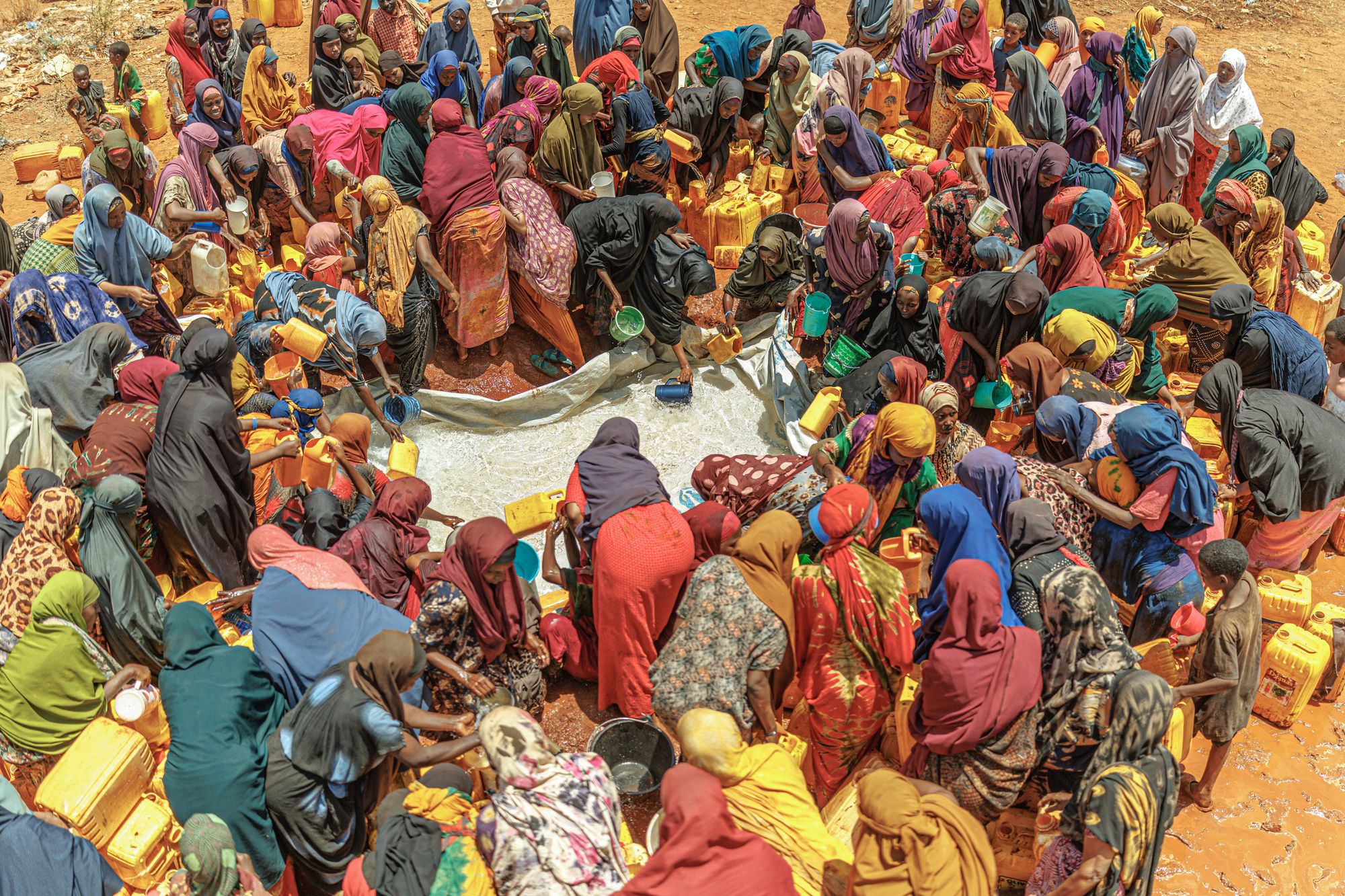 Millions facing hunger and water crisis in Somalia as world focuses on war in Middle East