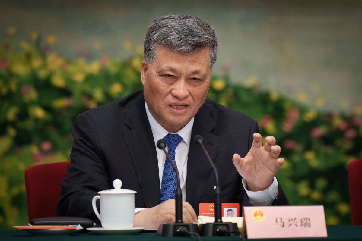 China's Communist Party investigates ex-Xinjiang leader Ma Xingrui