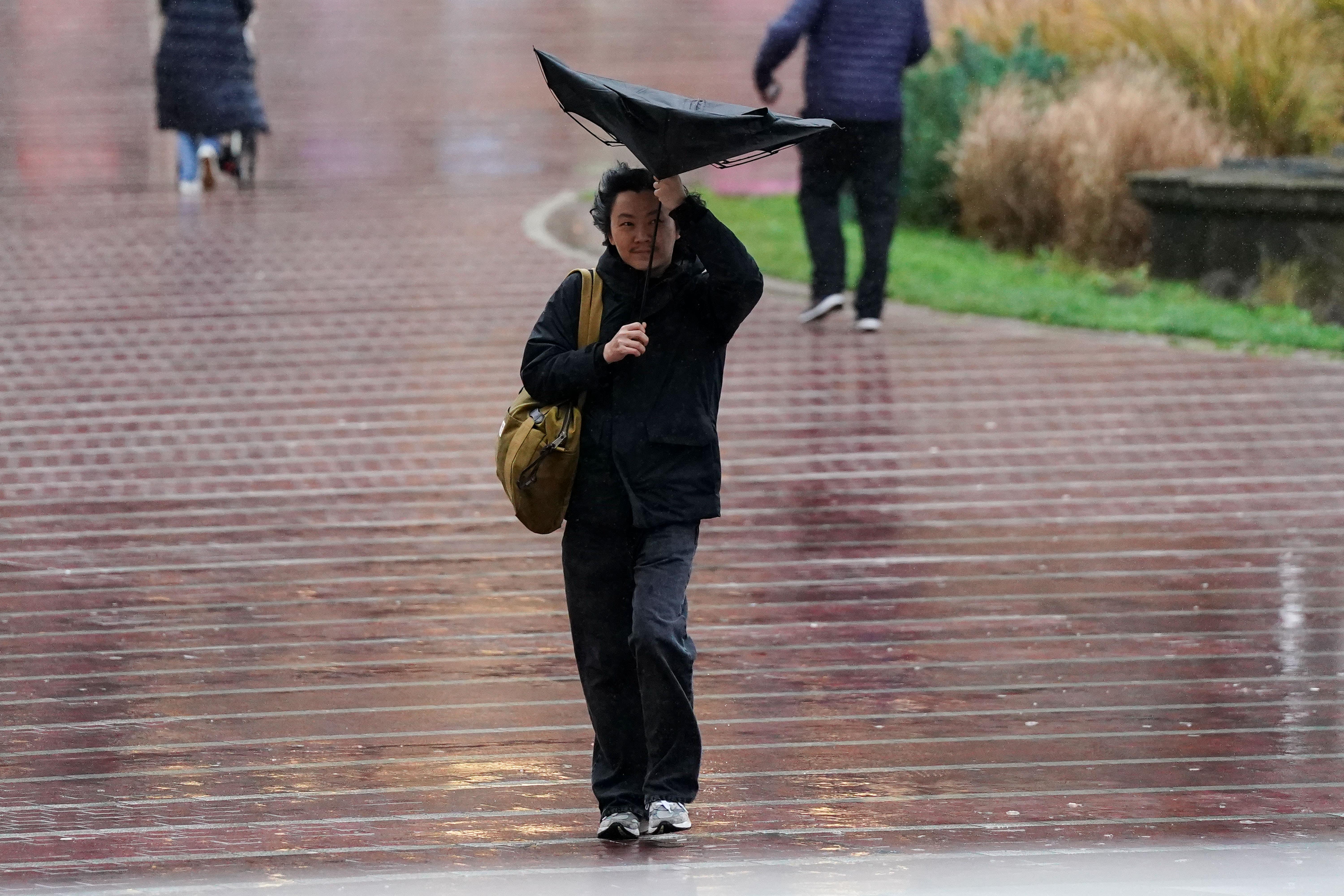 Strong winds are expected over the weekend, Met Office says