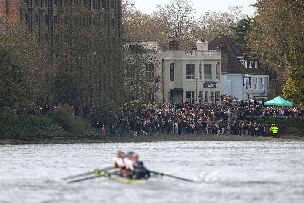 Vast crowds cheered on both races