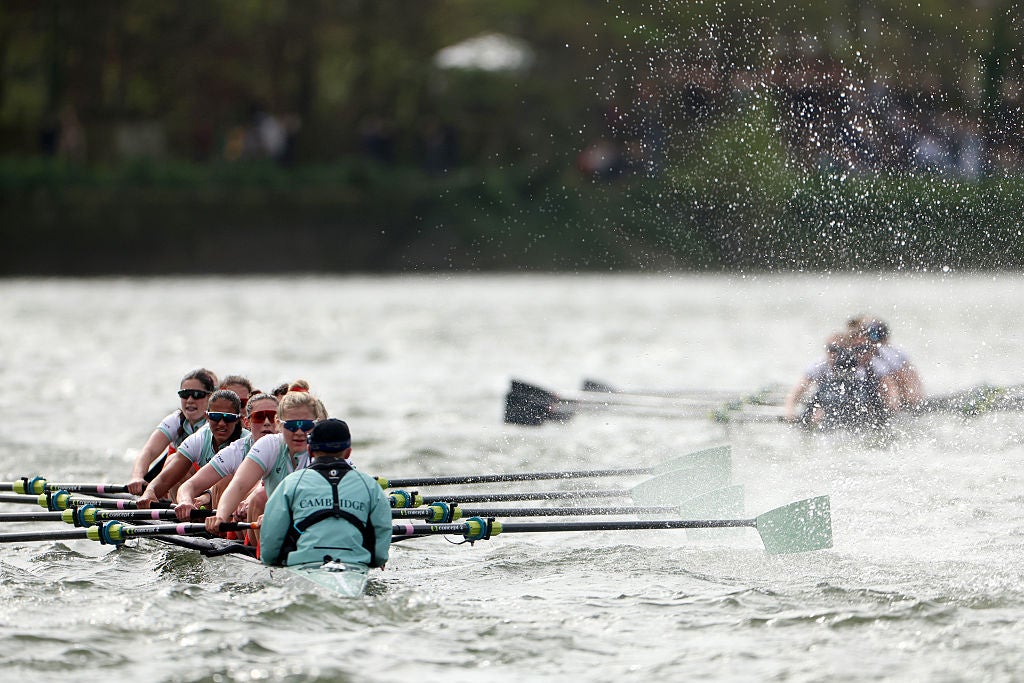Conditions were rough and choppy for both races