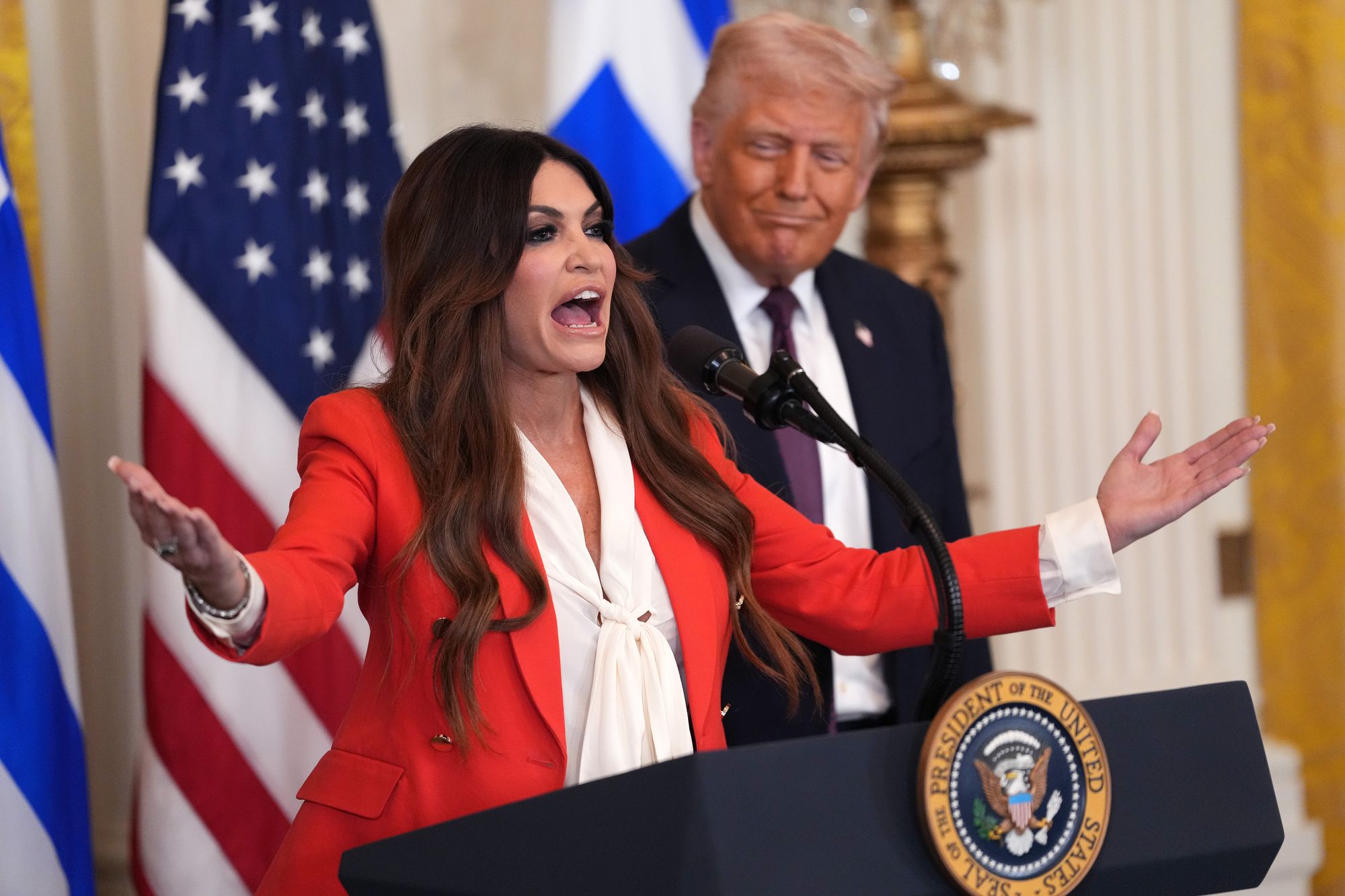 Kimberly Guilfoyle now serves as the U.S. ambassador to Greece