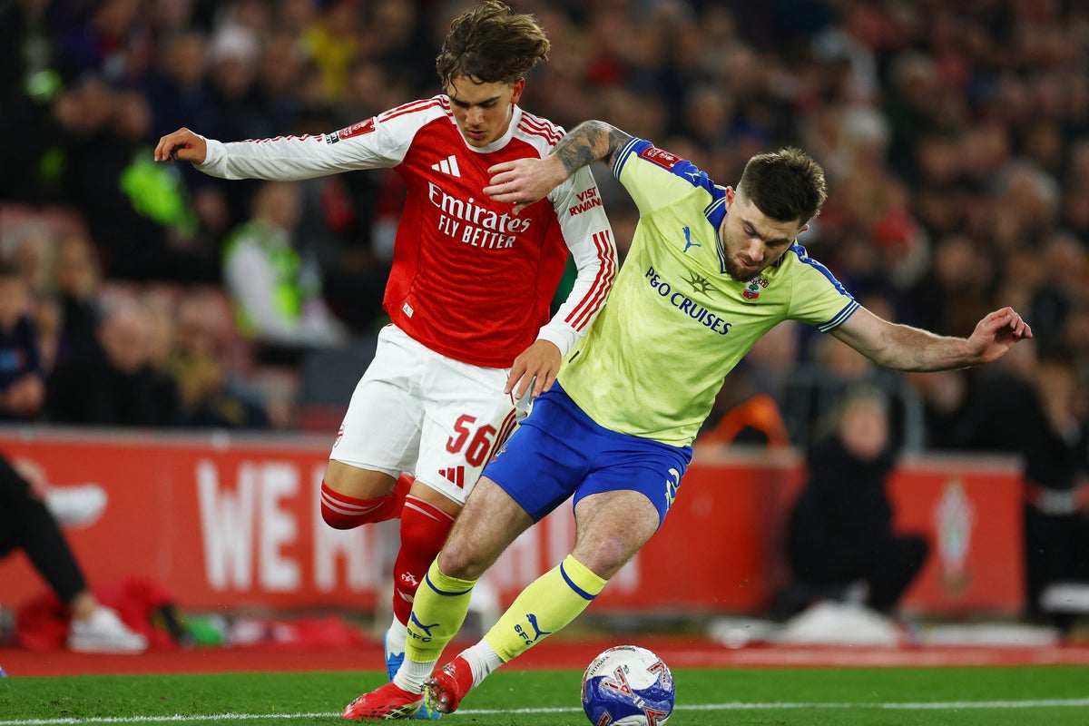 Southampton vs Arsenal LIVE: Gunners beaten in shock FA Cup result after Shea Charles’ late strike Southampton vs Arsenal LIVE: Gunners beaten in shock FA Cup result after Shea Charles’ late strike