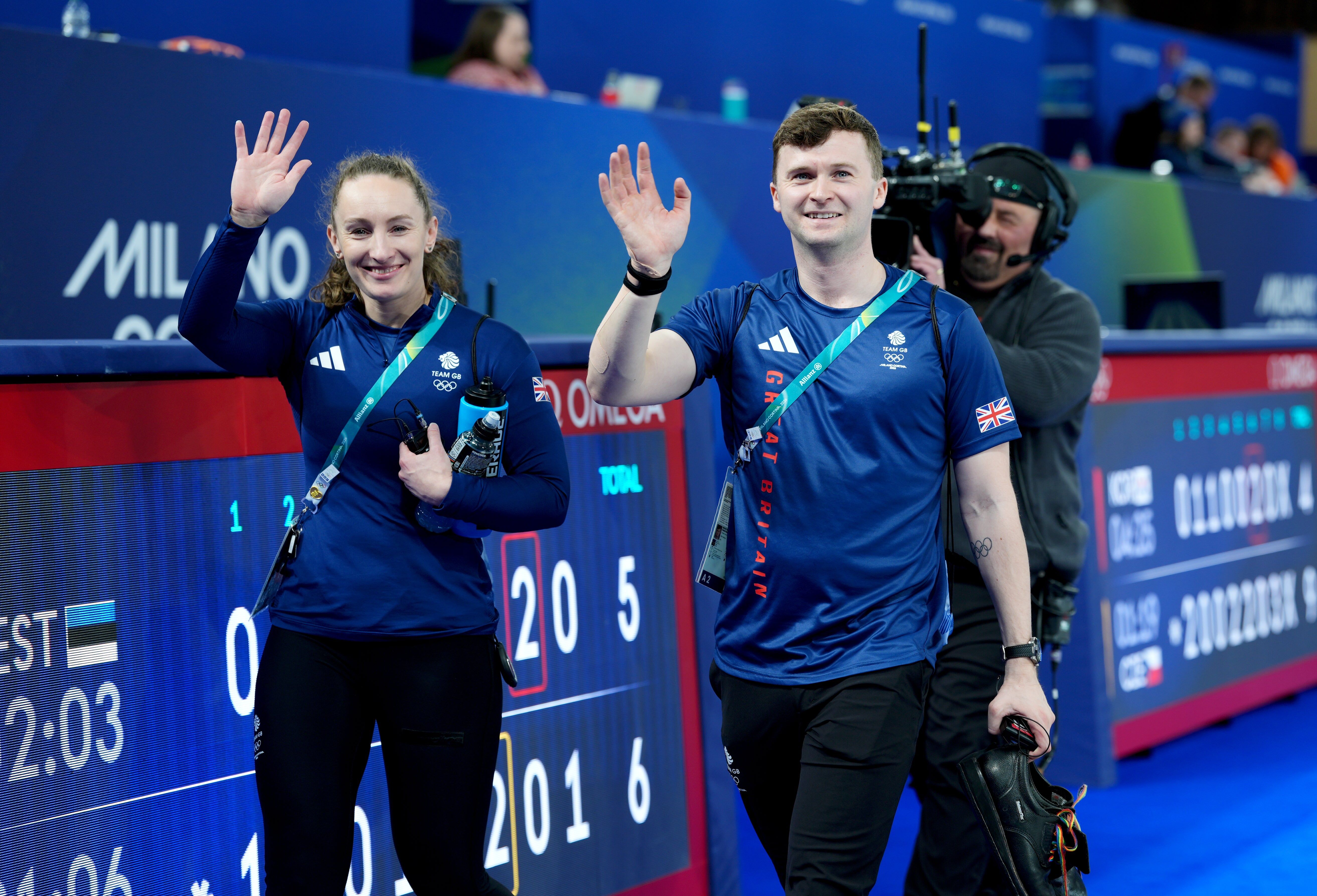 Mouat and Jennifer Dodds represent Northern United (Andrew Milligan/PA)