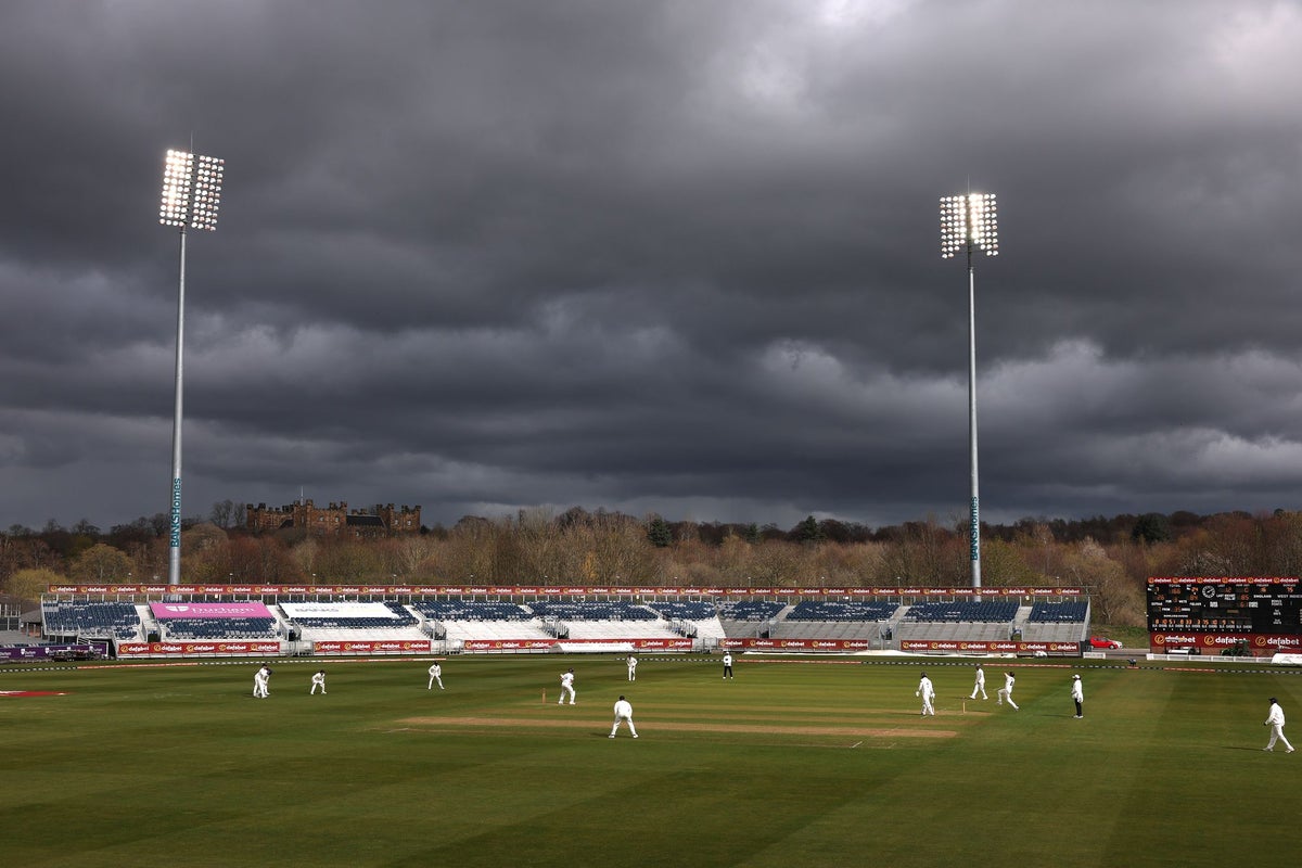Supporters told to stay away from Durham’s County Championship clash as Storm Dave strikes Supporters told to stay away from Durham’s County Championship clash as Storm Dave strikes