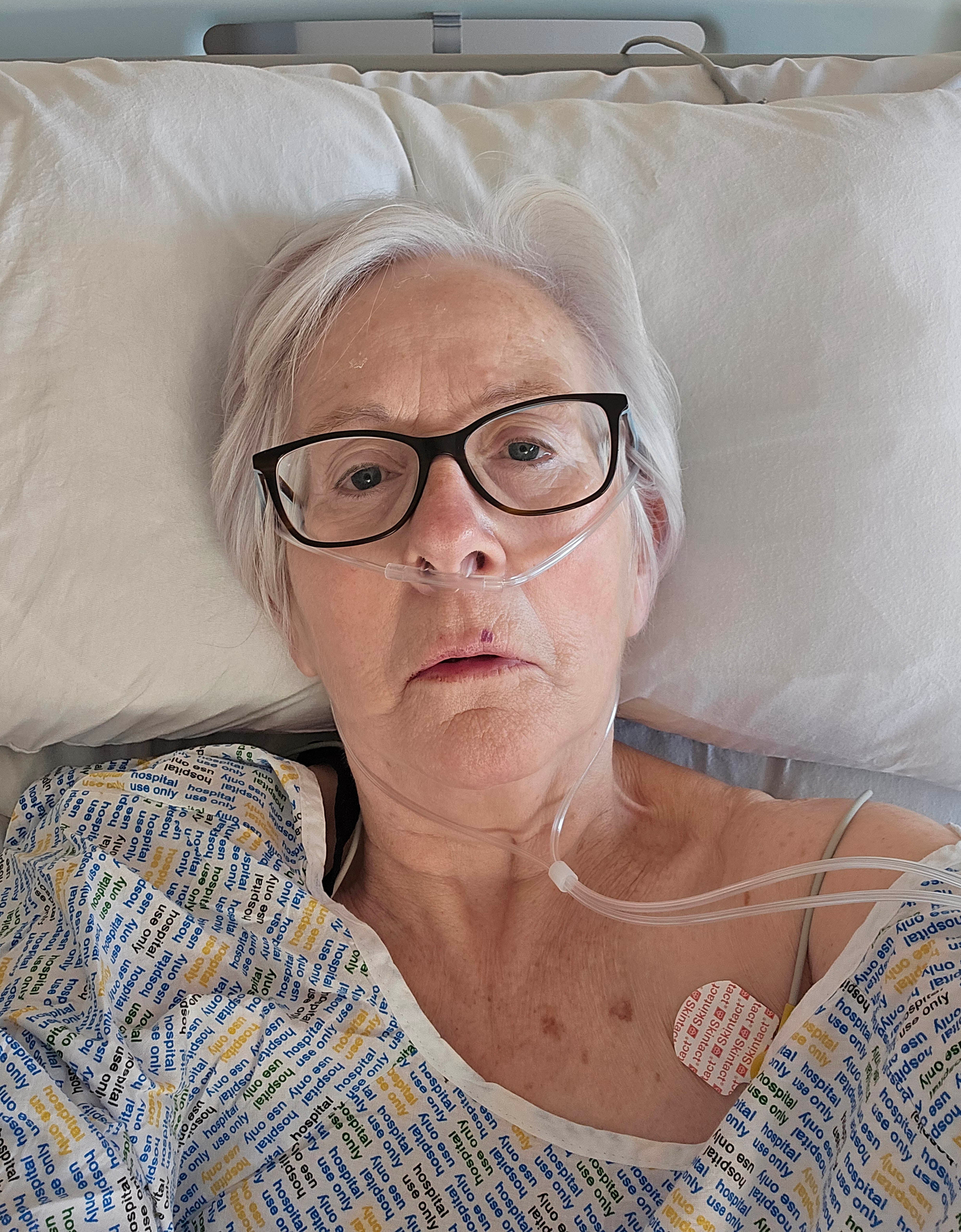 Maureen Dalgleish who has had Crohn's disease for nearly 40 years