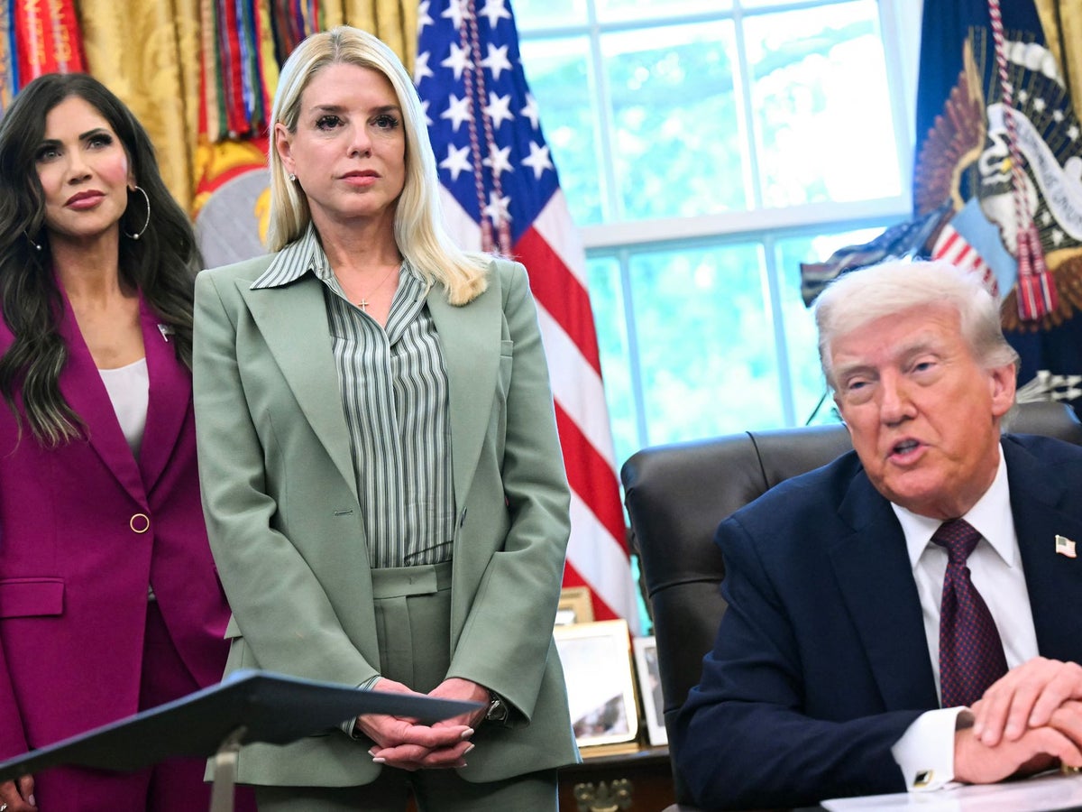 Gavin Newsom's wife calls out Trump's firing of Bondi and Noem: 'Women are brought in and packaged Mar-a-Lago style' | The Independent