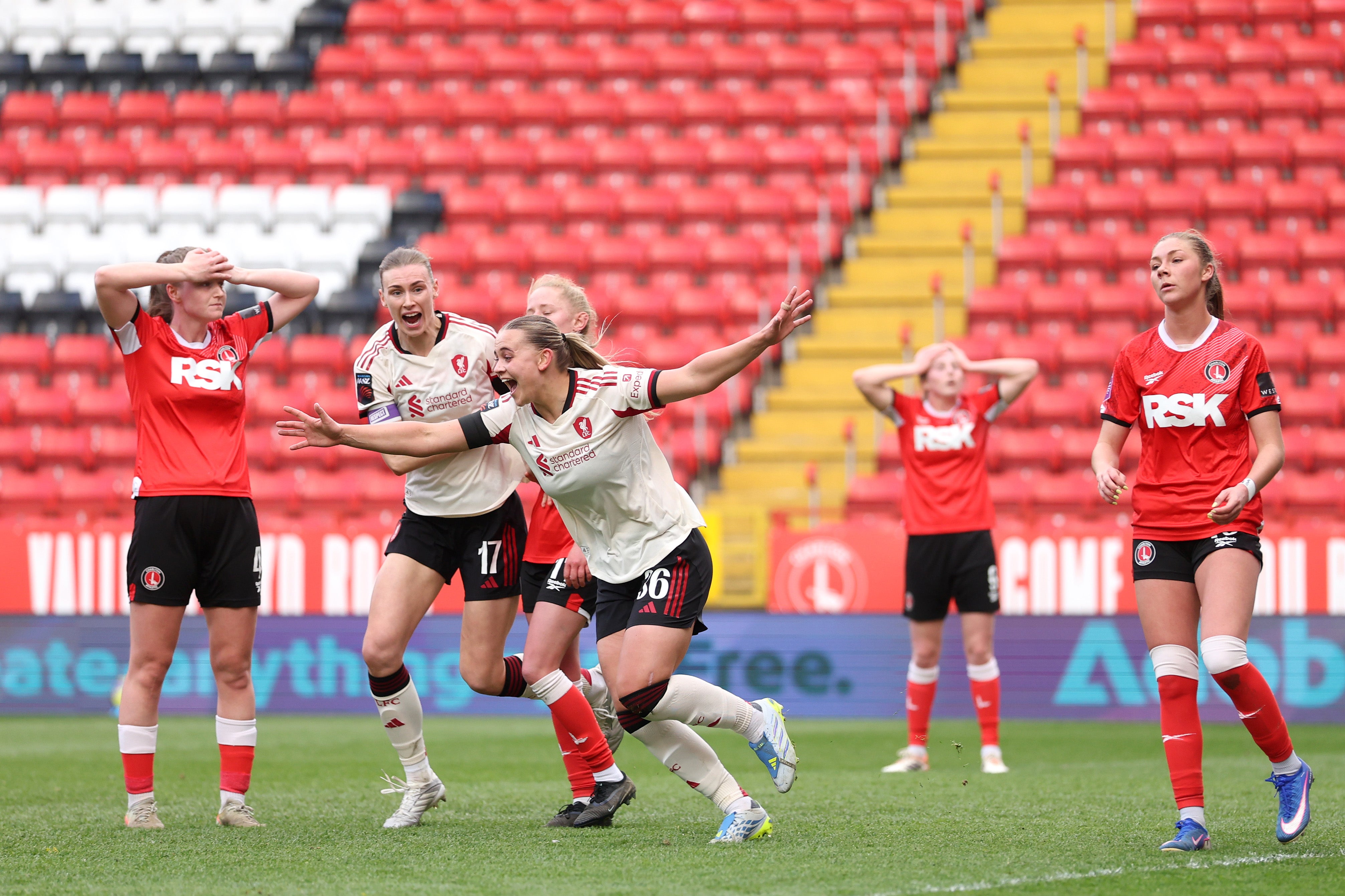 Brighton stun Arsenal to reach Women’s FA Cup semi-finals