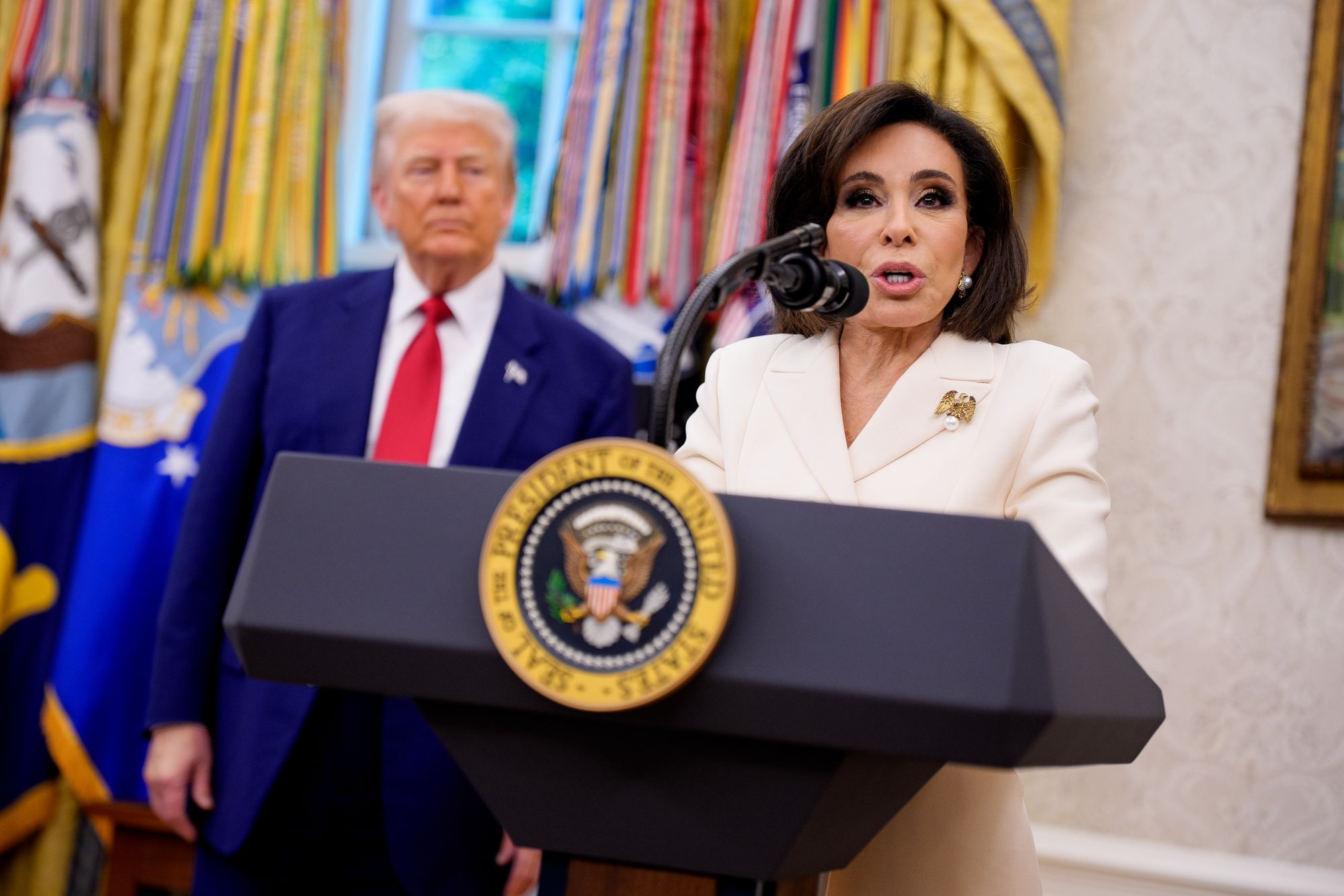 Jeanine Pirro, a former Fox News host and judge, was tapped to lead the U.S. Attorney's Office in Washington, D.C., last year