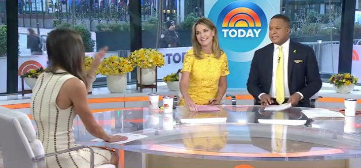 Savannah Guthrie sentou-se ao lado de Craig Melvin em seu primeiro dia de volta no 'Today' Monday