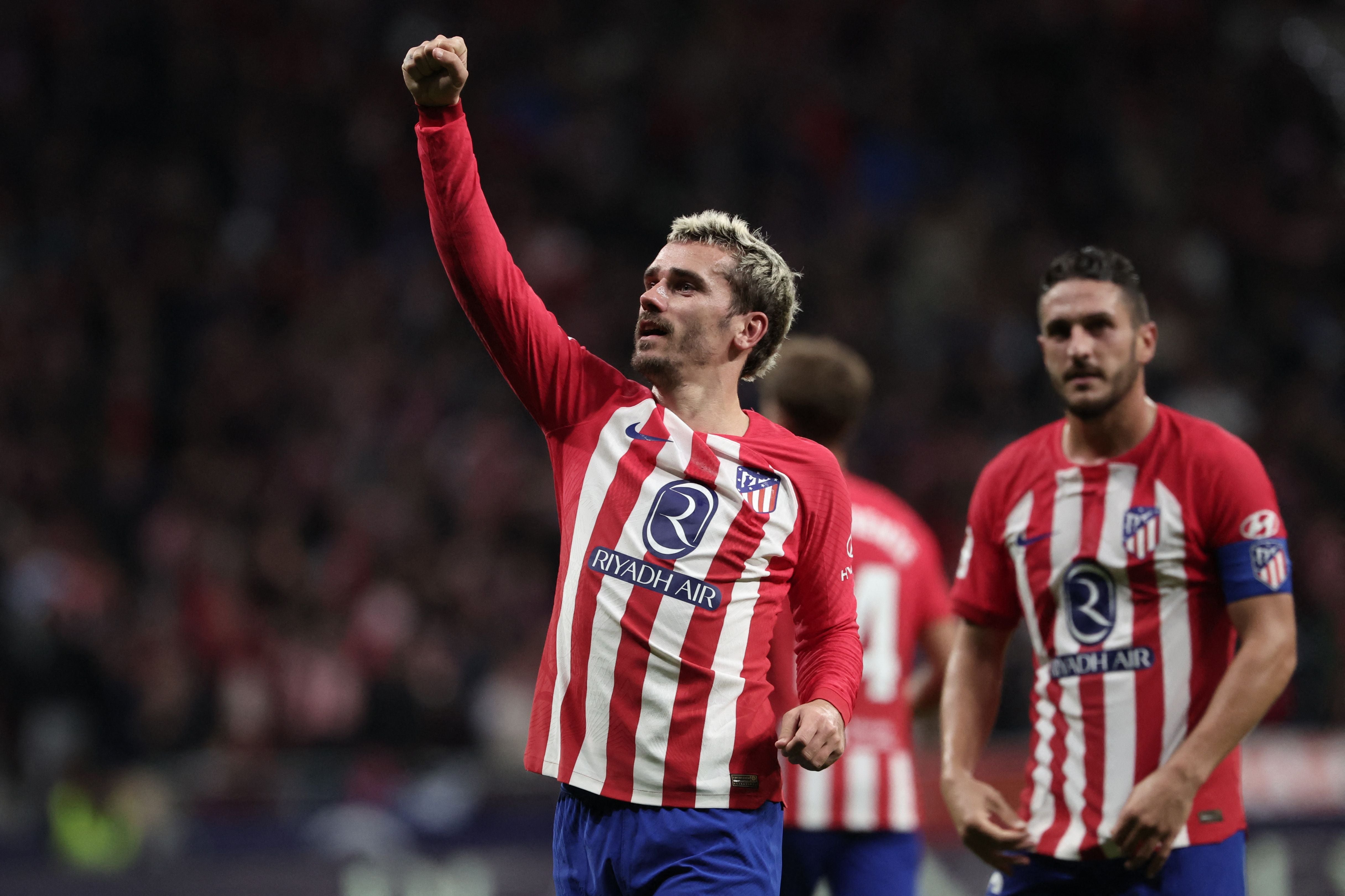 Griezmann has spent his career in Spain but will be moving to the MLS at the end of the season