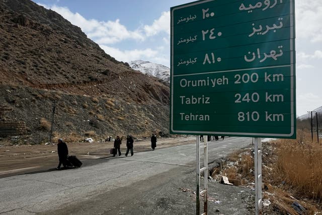IRÁN-CAMINO A TEHERÁN